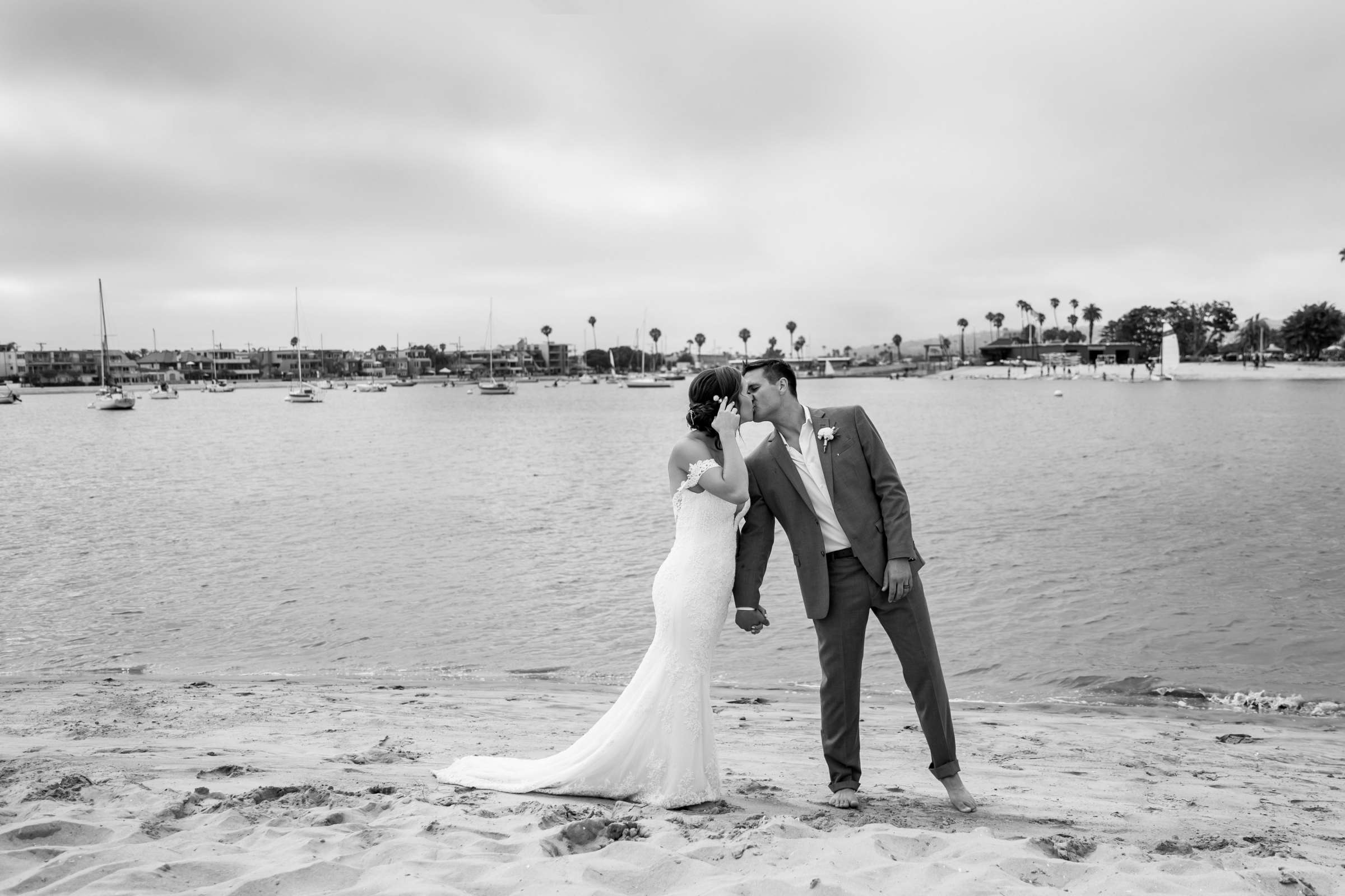 San Diego Rowing Club | The Garty Pavilion Wedding coordinated by Ivory + Stone Event Co., Emily and Tommy Wedding Photo #22 by True Photography