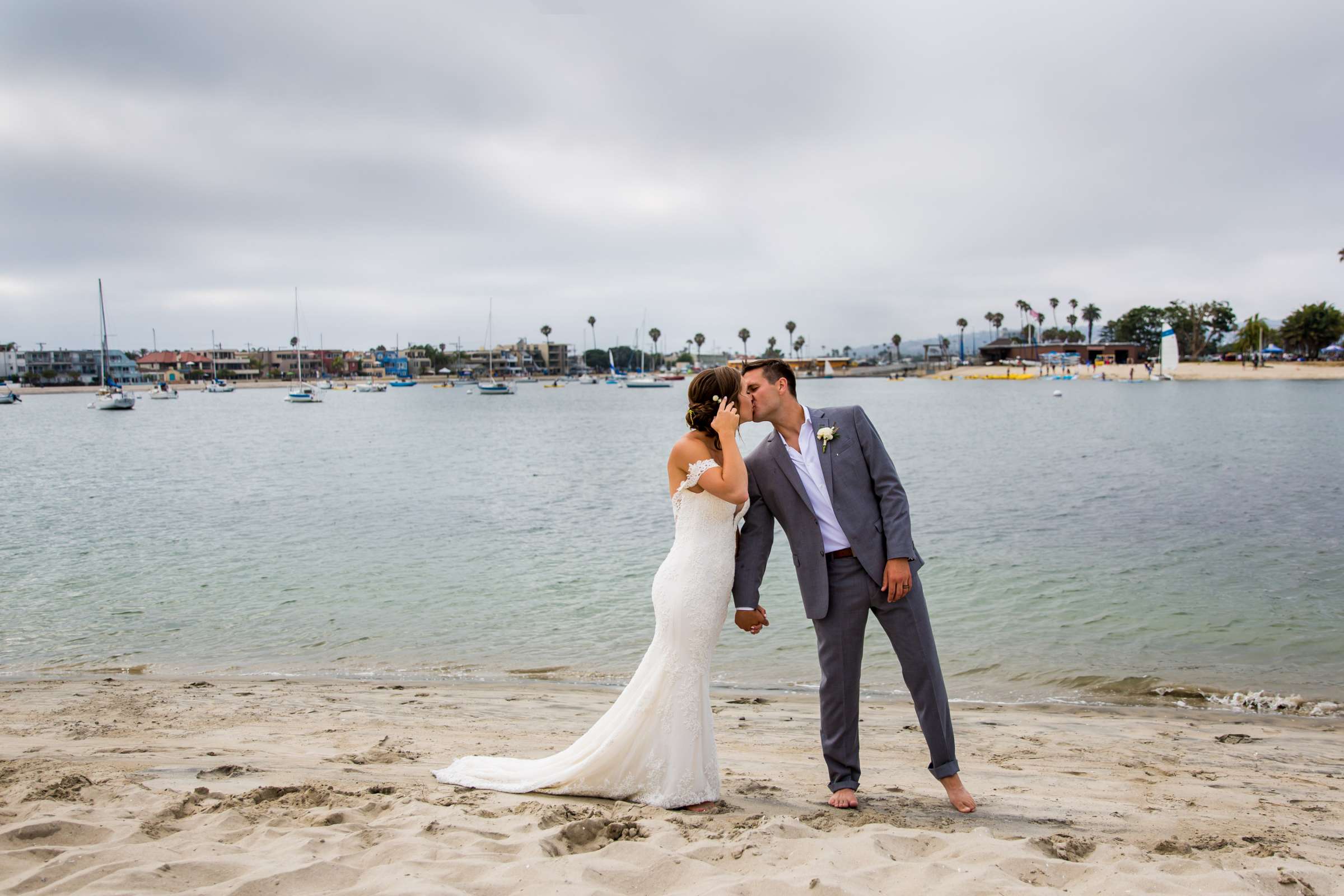 San Diego Rowing Club | The Garty Pavilion Wedding coordinated by Ivory + Stone Event Co., Emily and Tommy Wedding Photo #21 by True Photography