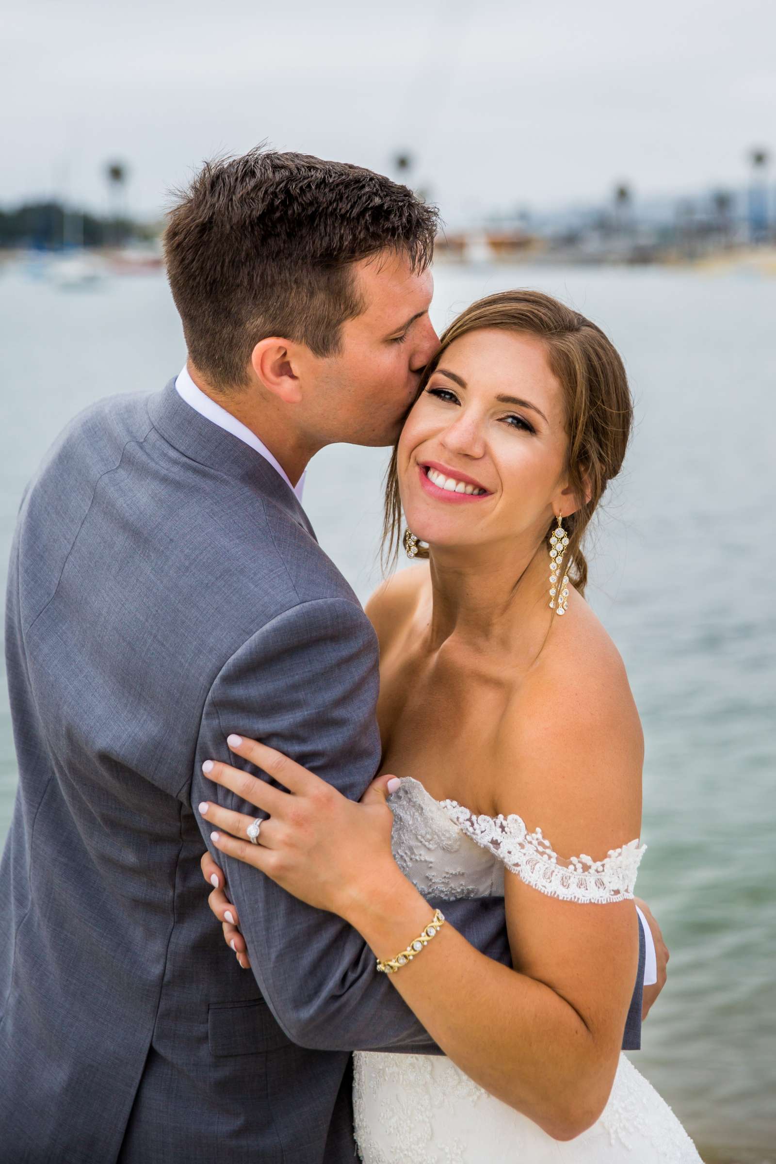 San Diego Rowing Club | The Garty Pavilion Wedding coordinated by Ivory + Stone Event Co., Emily and Tommy Wedding Photo #27 by True Photography