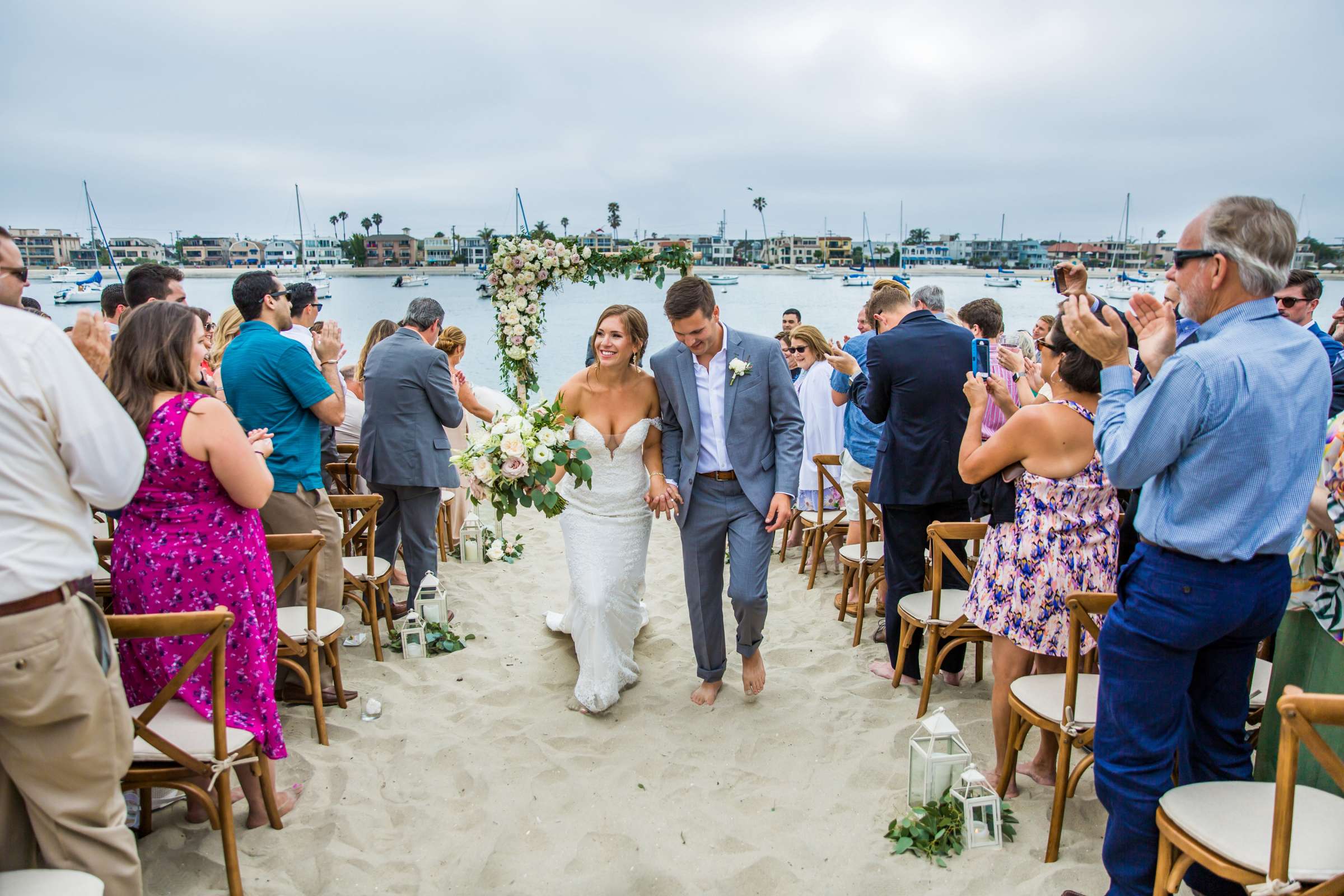 San Diego Rowing Club | The Garty Pavilion Wedding coordinated by Ivory + Stone Event Co., Emily and Tommy Wedding Photo #72 by True Photography