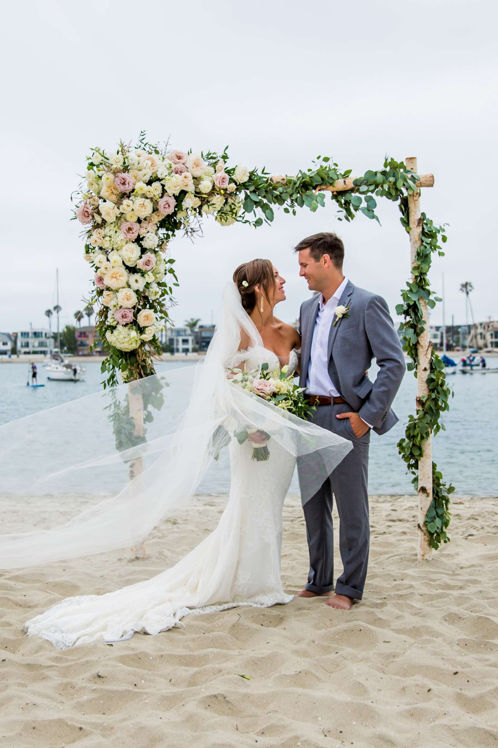 San Diego Rowing Club | The Garty Pavilion Wedding coordinated by Ivory + Stone Event Co., Emily and Tommy Wedding Photo #75 by True Photography