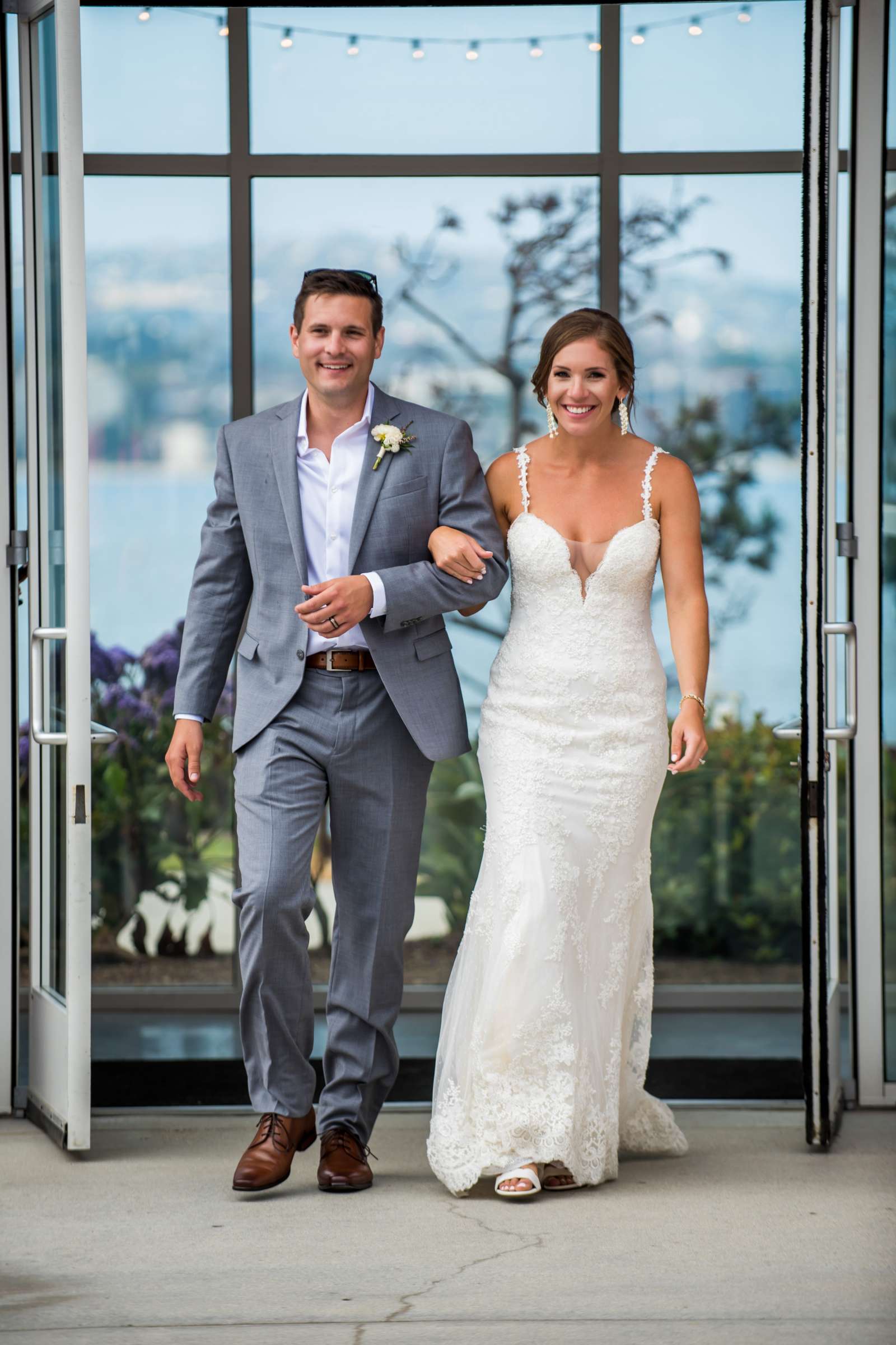 San Diego Rowing Club | The Garty Pavilion Wedding coordinated by Ivory + Stone Event Co., Emily and Tommy Wedding Photo #90 by True Photography