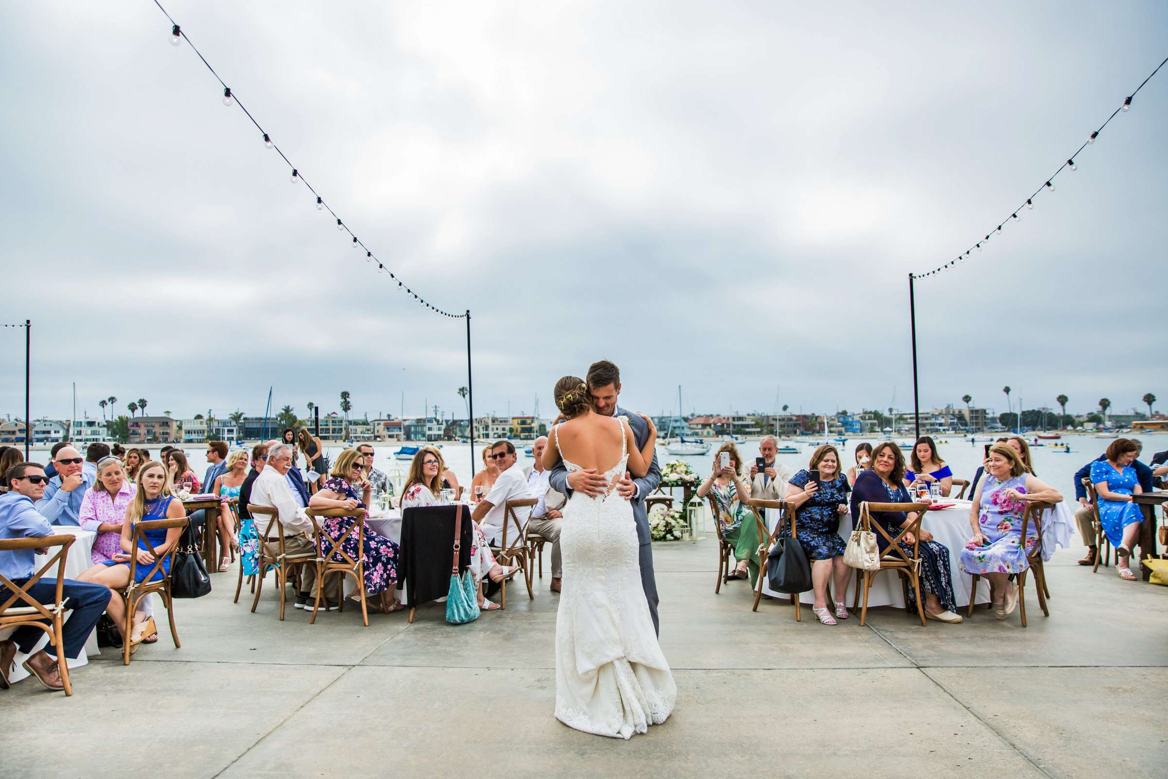 San Diego Rowing Club | The Garty Pavilion Wedding coordinated by Ivory + Stone Event Co., Emily and Tommy Wedding Photo #94 by True Photography
