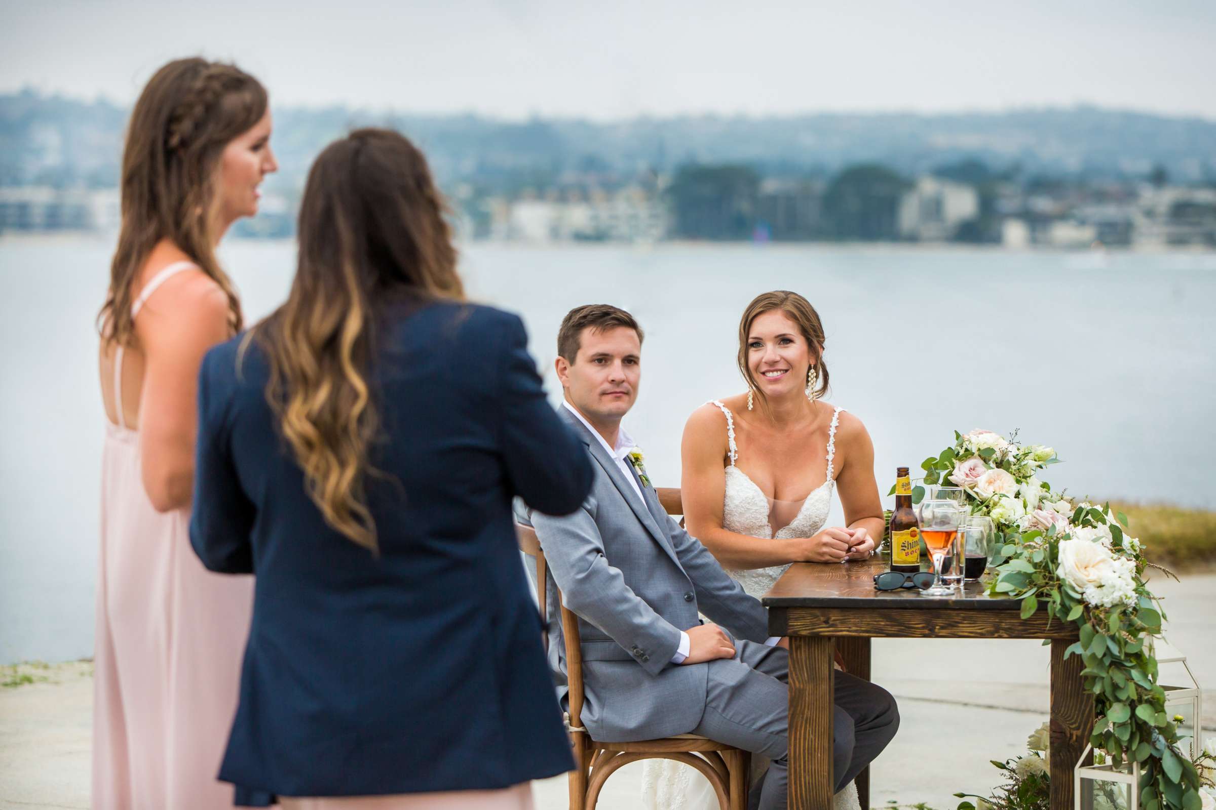 San Diego Rowing Club | The Garty Pavilion Wedding coordinated by Ivory + Stone Event Co., Emily and Tommy Wedding Photo #113 by True Photography