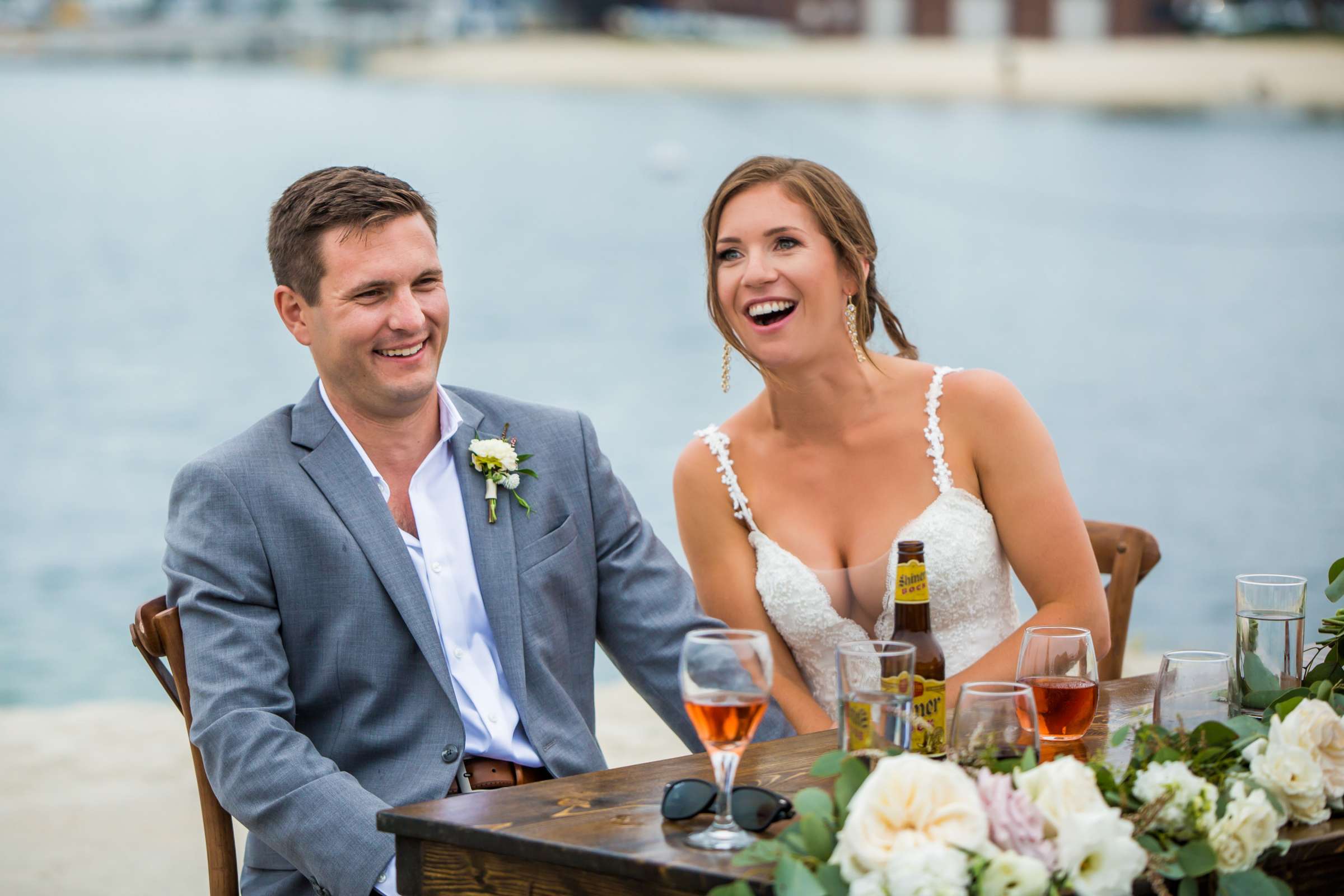 San Diego Rowing Club | The Garty Pavilion Wedding coordinated by Ivory + Stone Event Co., Emily and Tommy Wedding Photo #114 by True Photography