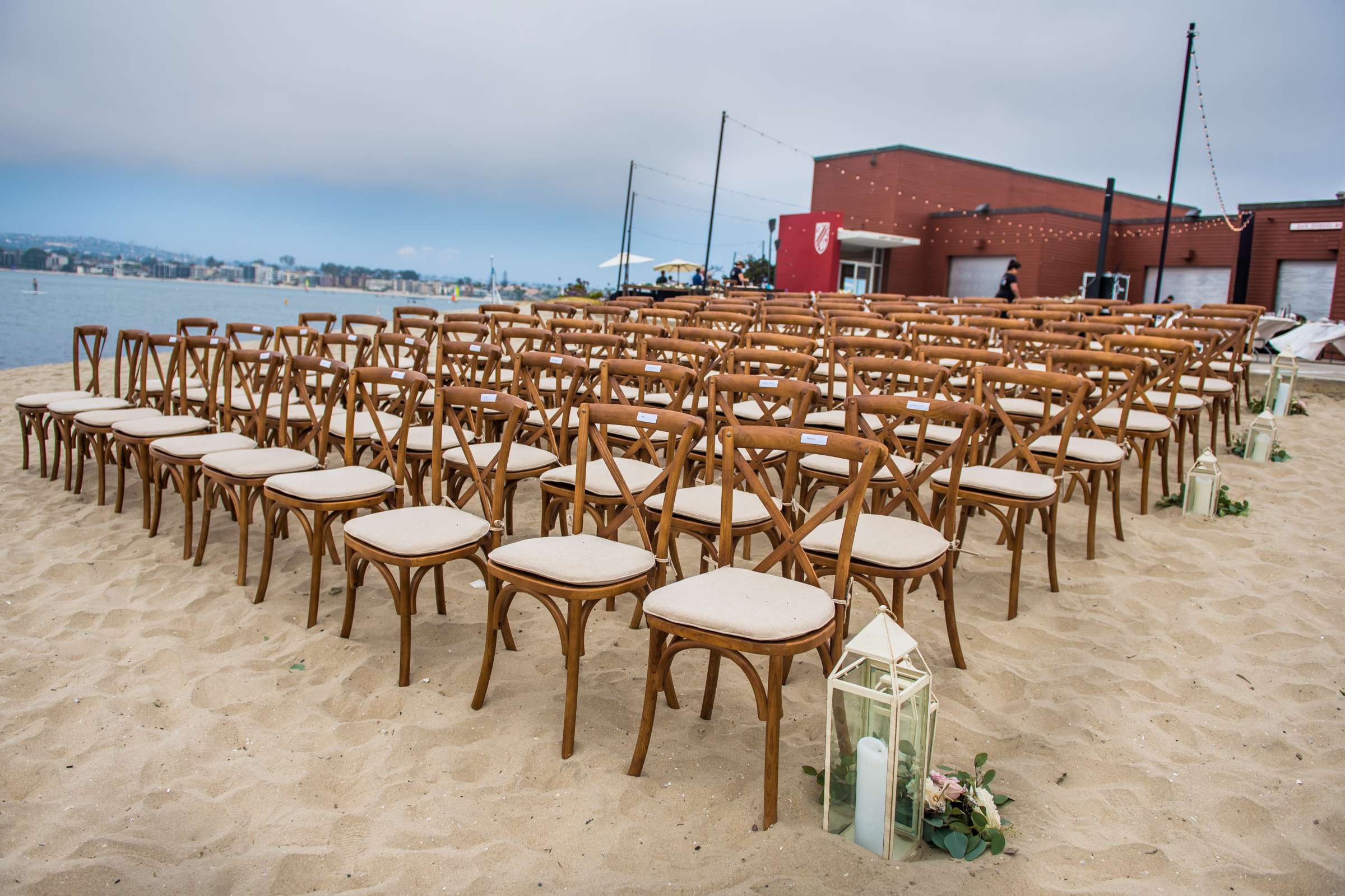 San Diego Rowing Club | The Garty Pavilion Wedding coordinated by Ivory + Stone Event Co., Emily and Tommy Wedding Photo #182 by True Photography
