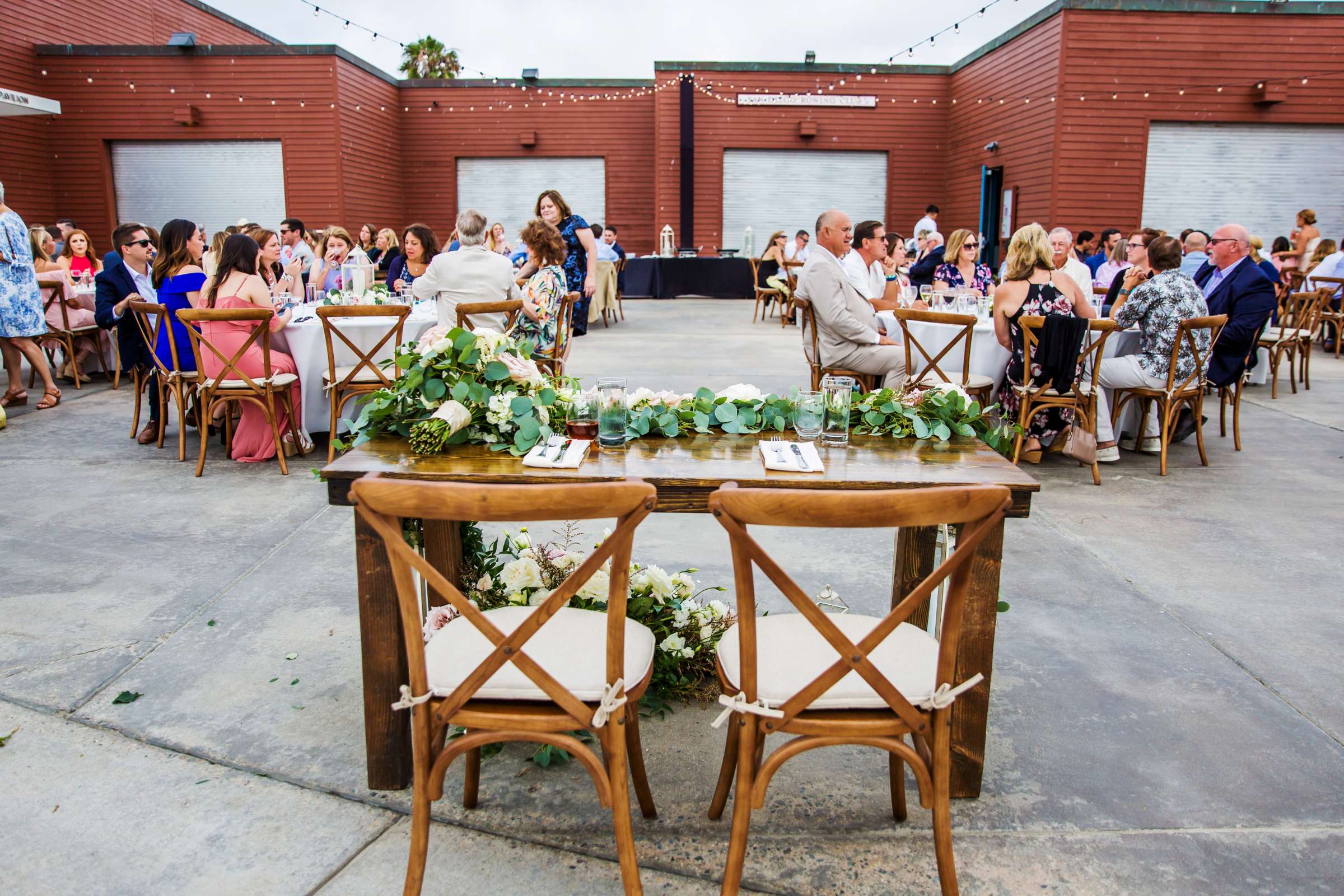 San Diego Rowing Club | The Garty Pavilion Wedding coordinated by Ivory + Stone Event Co., Emily and Tommy Wedding Photo #208 by True Photography