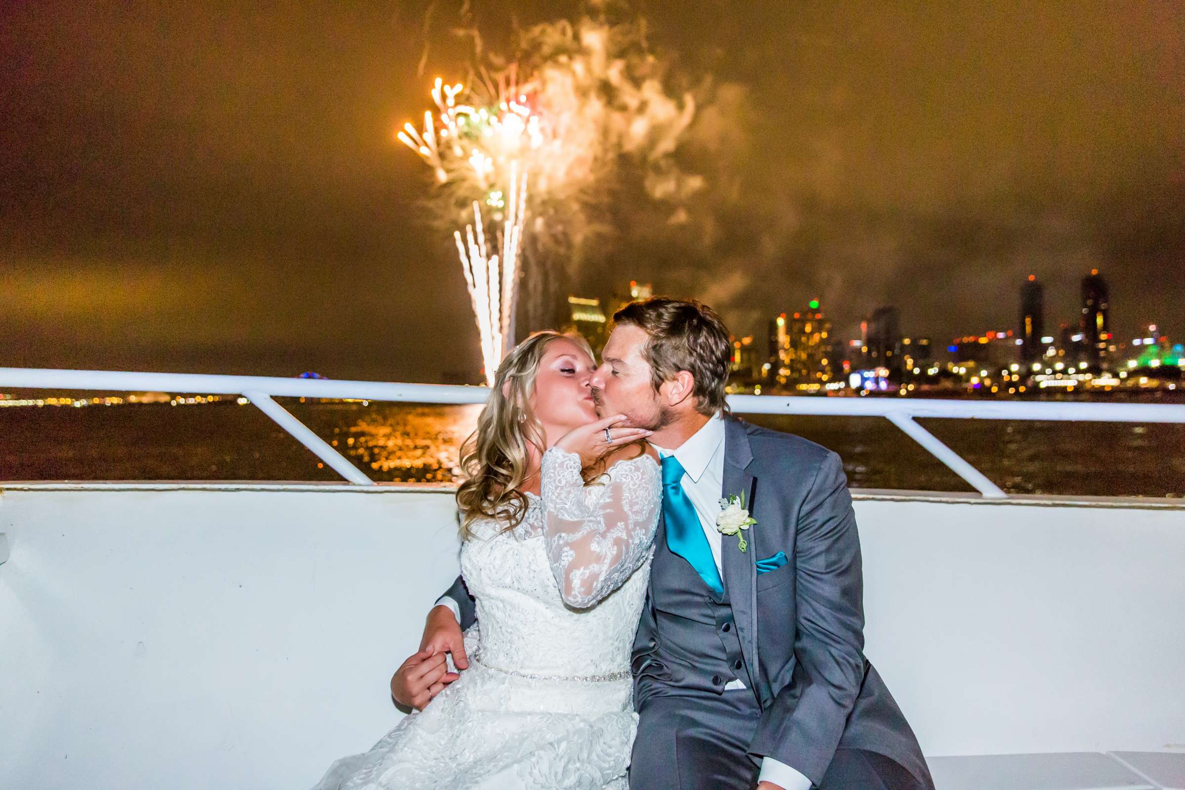 Hornblower cruise line Wedding, Brook and David Wedding Photo #1 by True Photography