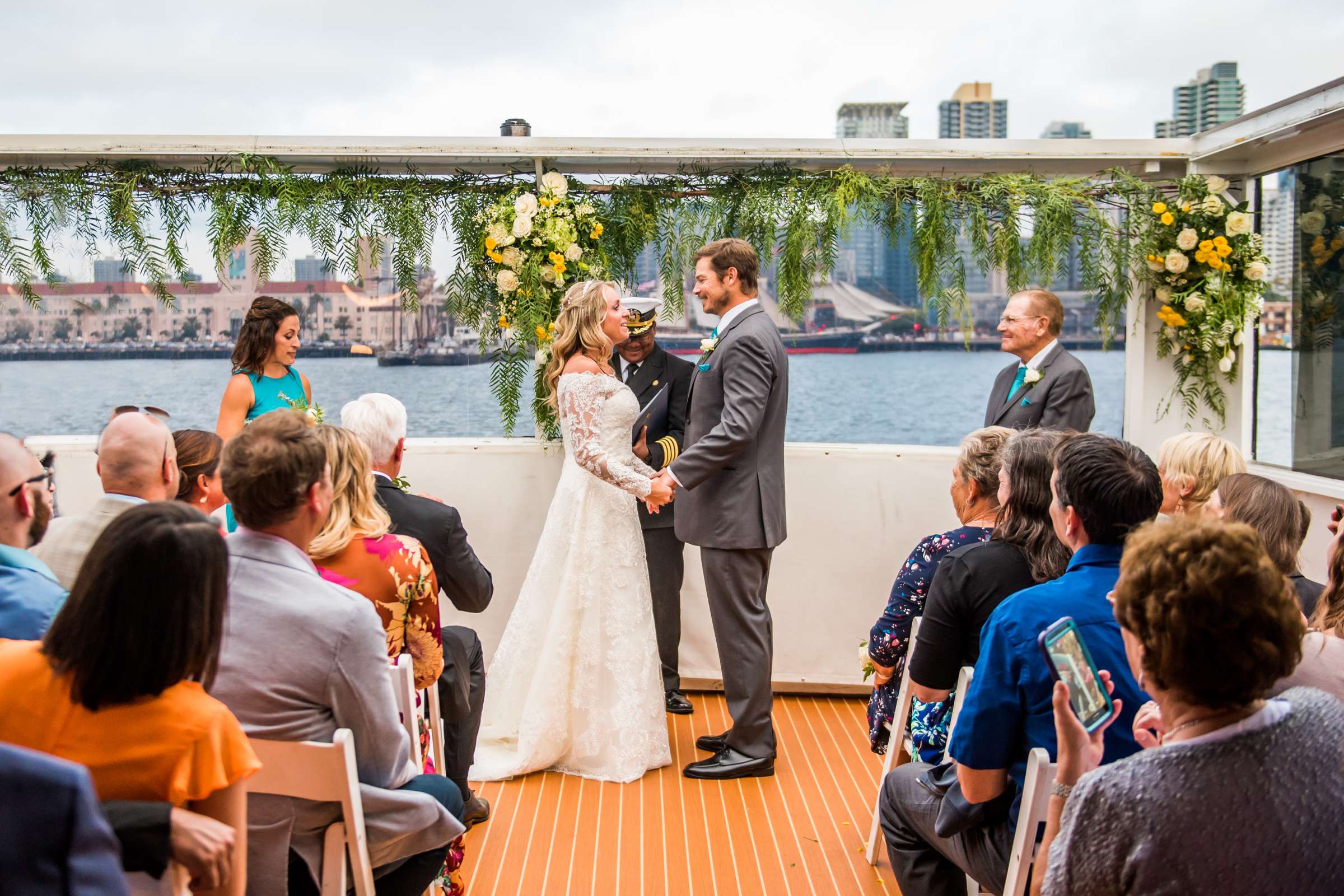 Hornblower cruise line Wedding, Brook and David Wedding Photo #61 by True Photography