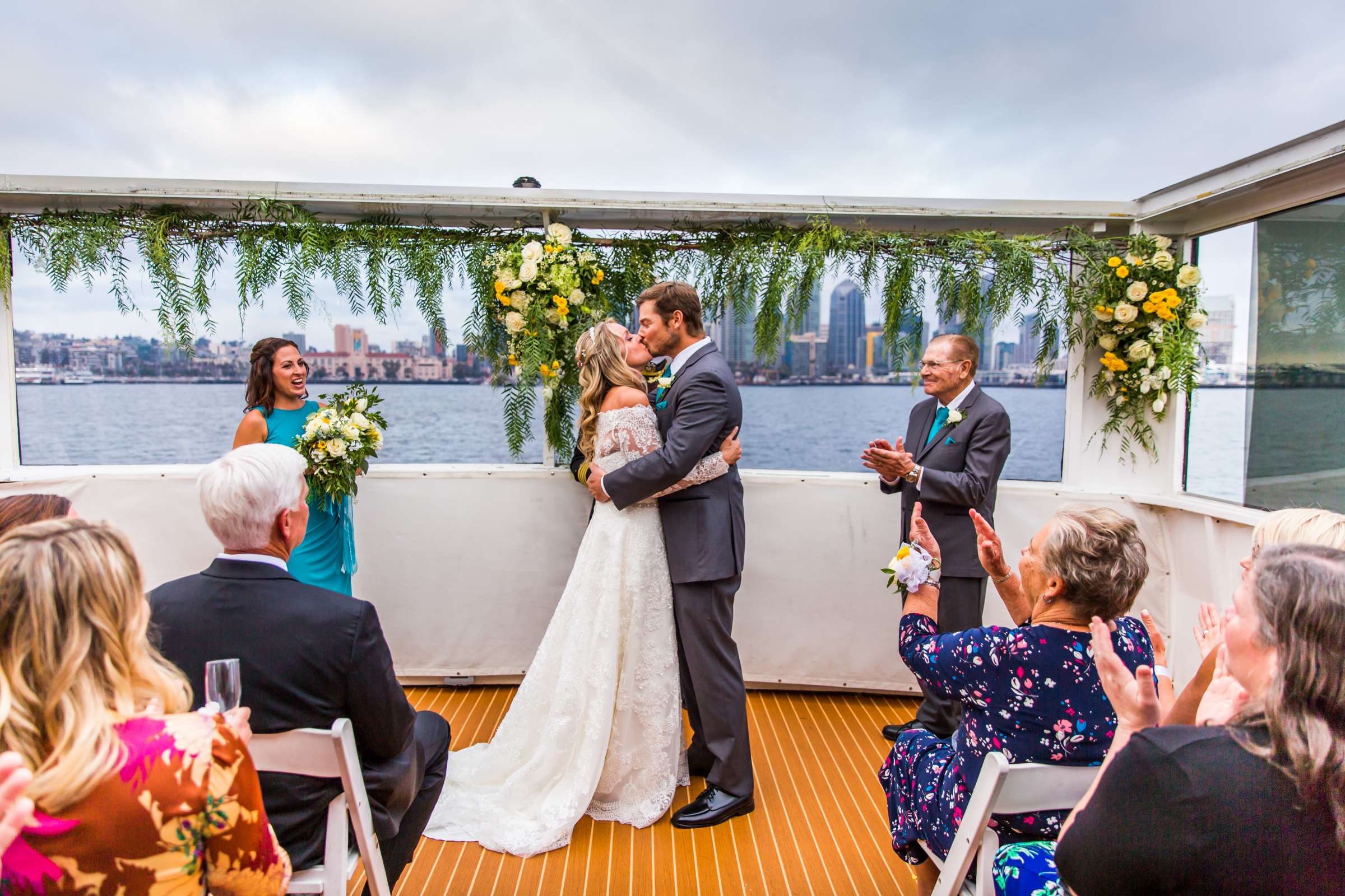 Hornblower cruise line Wedding, Brook and David Wedding Photo #72 by True Photography