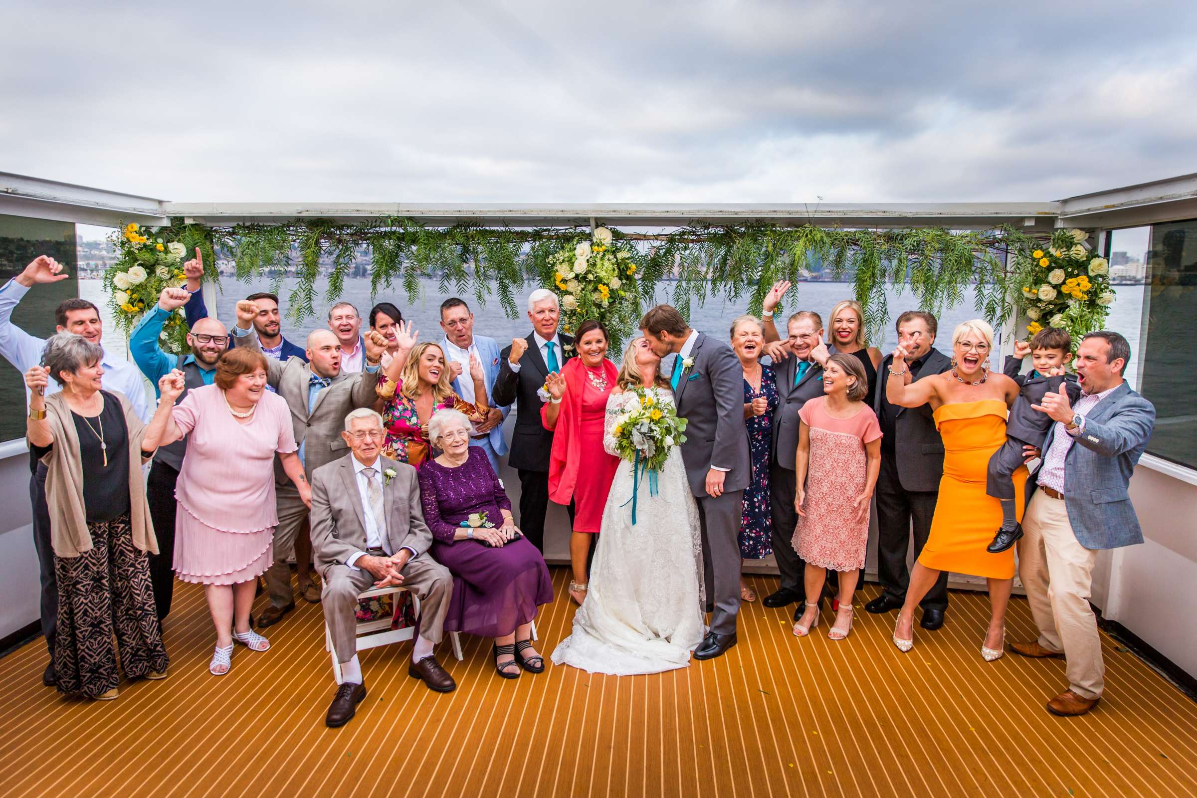 Hornblower cruise line Wedding, Brook and David Wedding Photo #77 by True Photography
