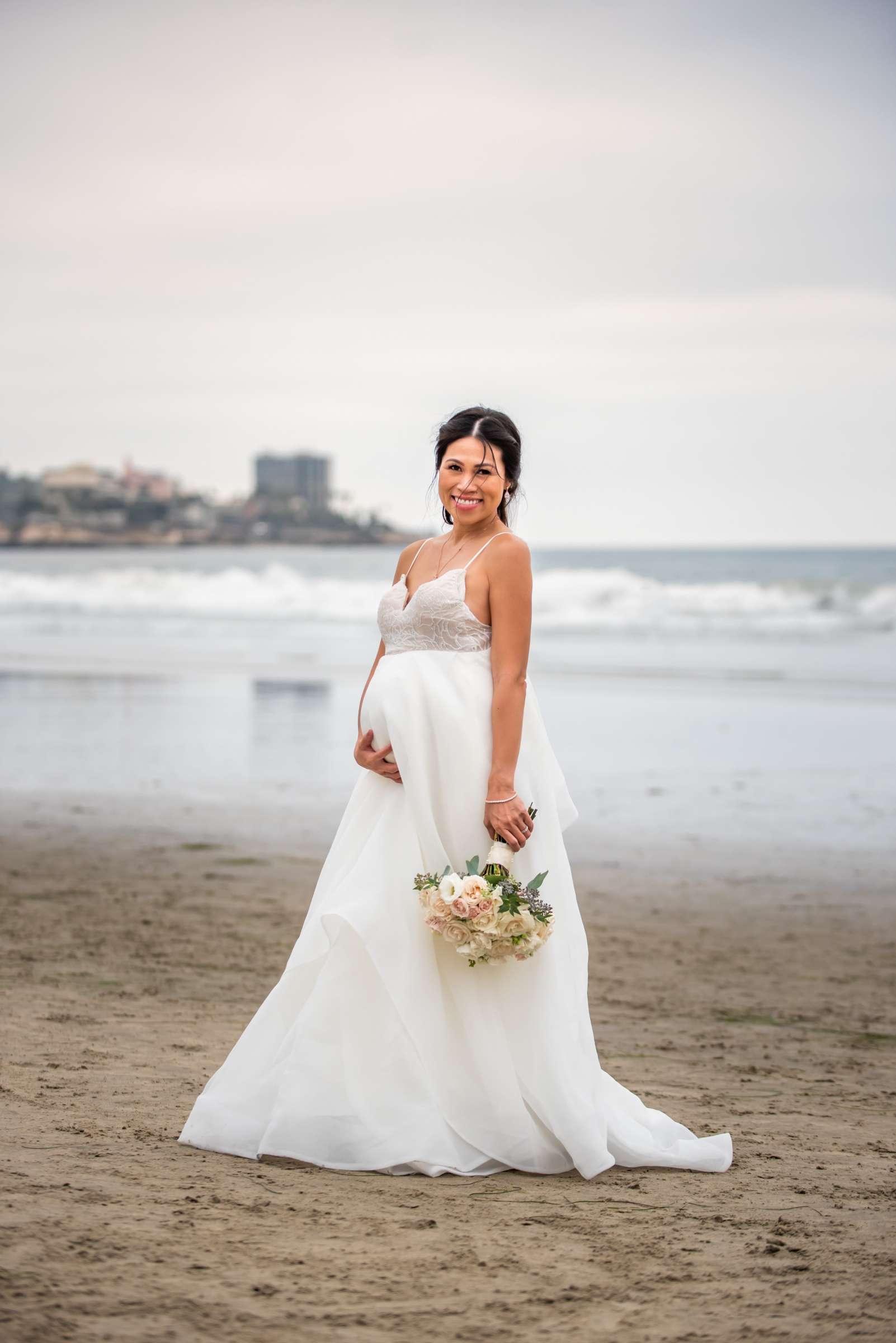 Scripps Seaside Forum Wedding coordinated by Willmus Weddings, Quynh and Tyler Wedding Photo #36 by True Photography
