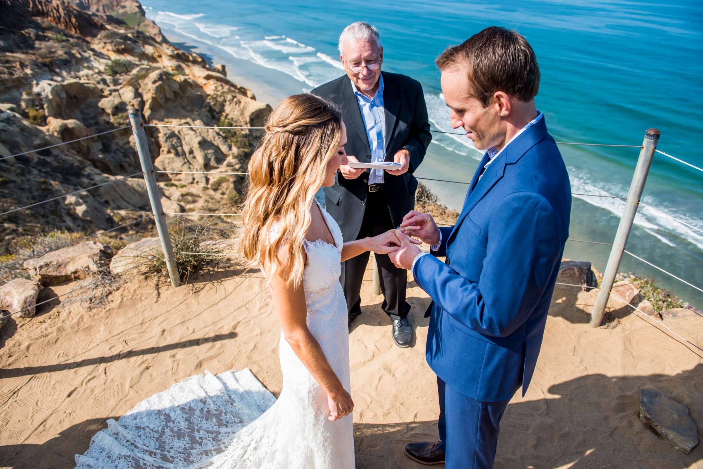 Torrey Pines State Natural Reserve Wedding, Lizzy and Justin Wedding Photo #52 by True Photography