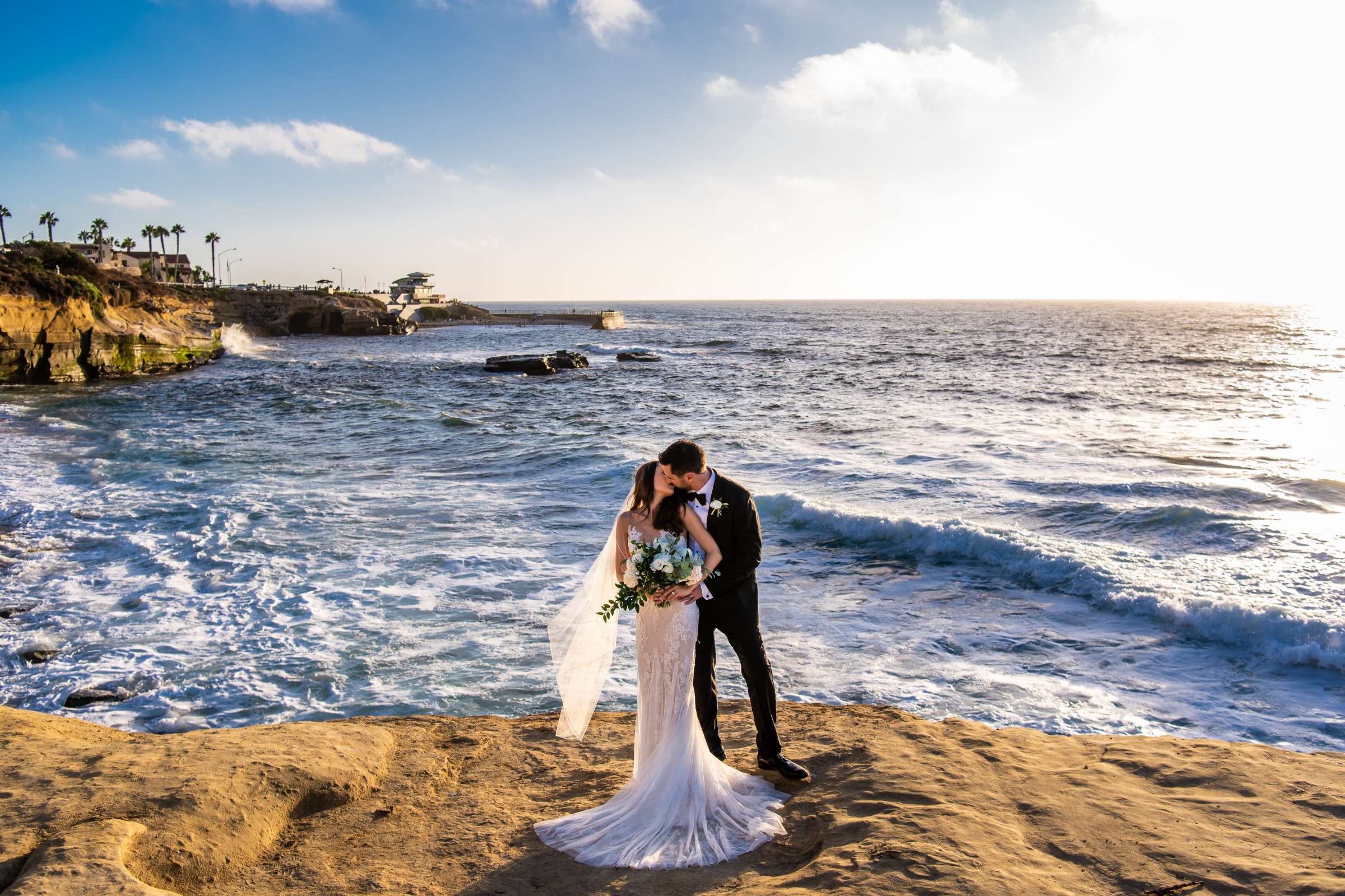 La Valencia Wedding coordinated by Lindsay Dean Events, Sarah and Christopher Wedding Photo #1 by True Photography