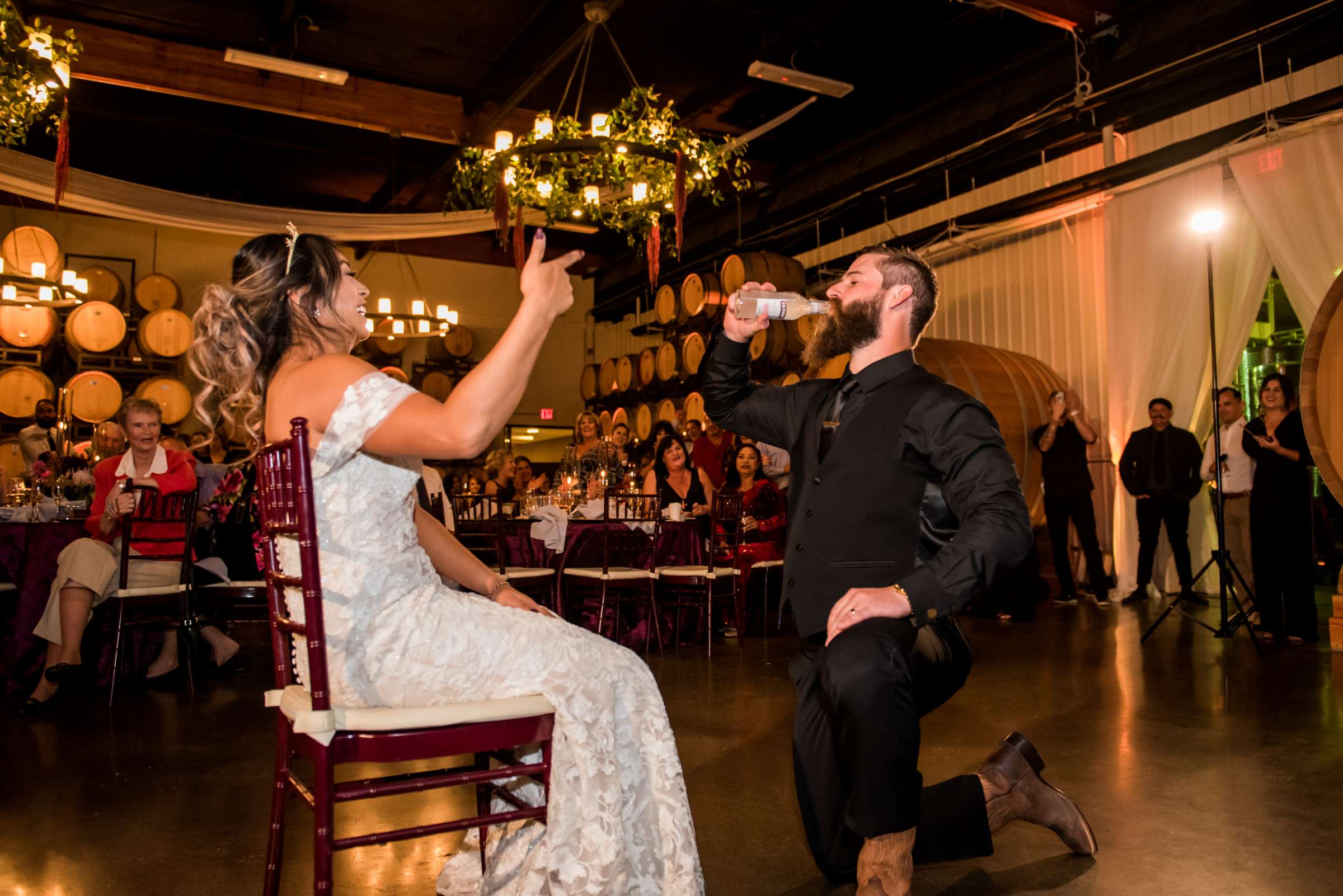 Callaway Vineyards & Winery Wedding, Kari and Andrew Wedding Photo #168 by True Photography