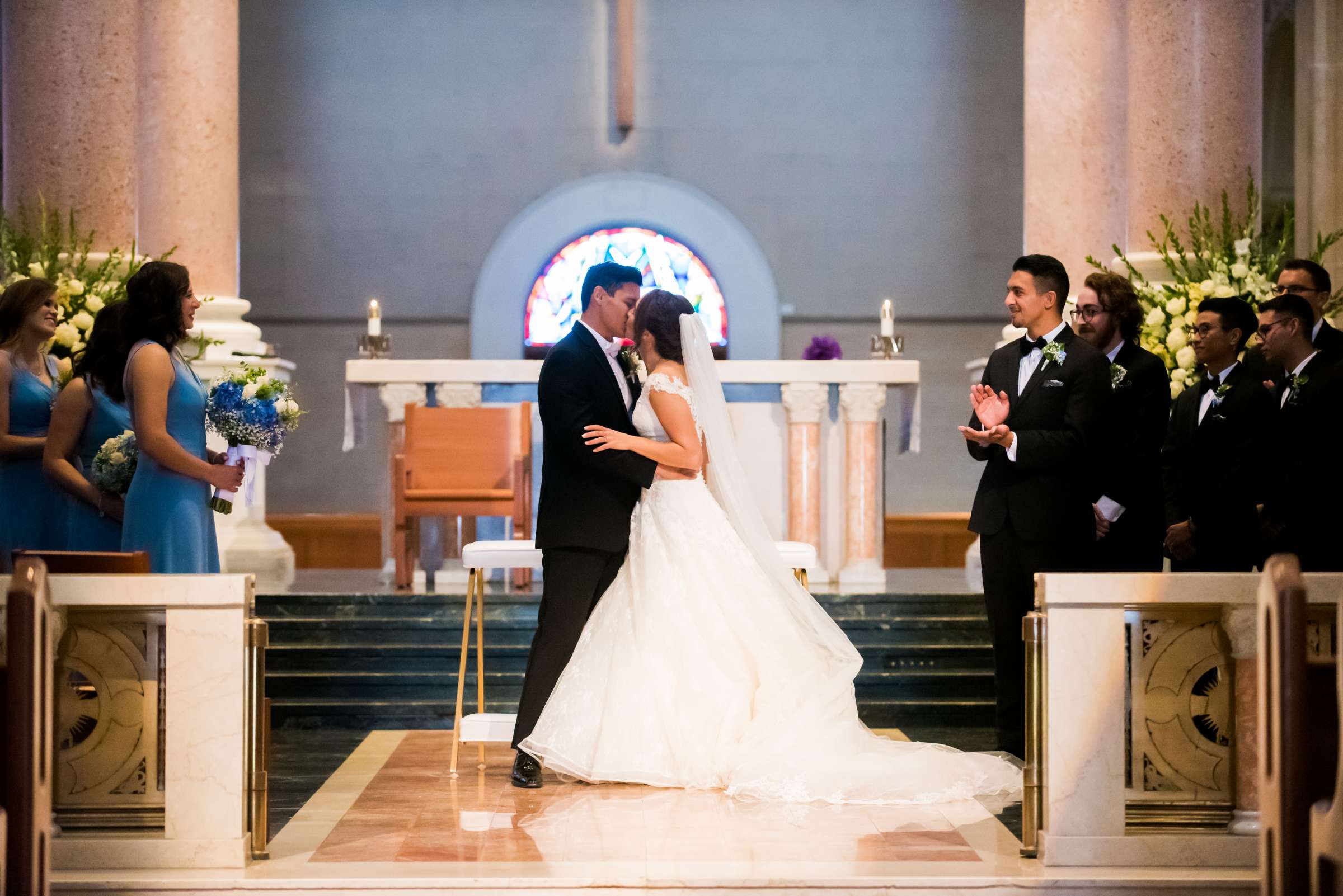 The Immaculata Wedding, Arianna and Jonah Wedding Photo #133 by True Photography