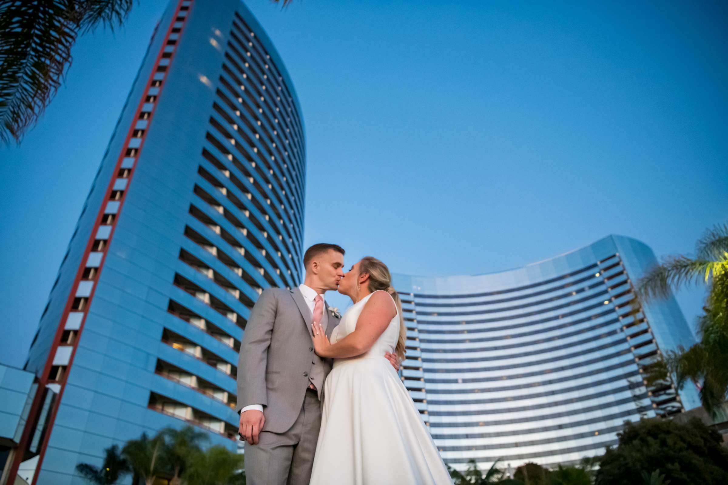 Marriott Marquis San Diego Marina Wedding coordinated by First Comes Love Weddings & Events, Ashlee and John Wedding Photo #1 by True Photography