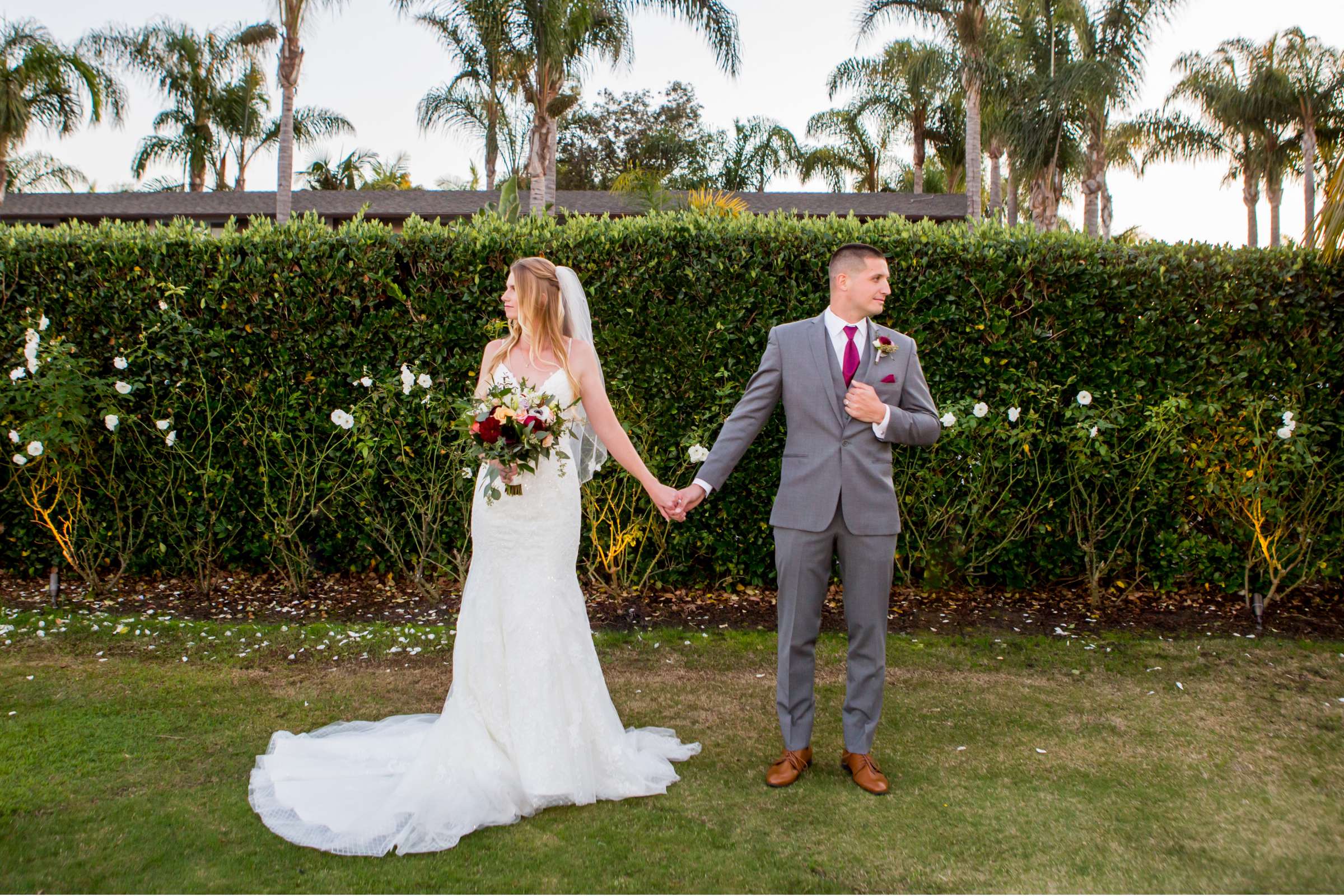 The Dana on Mission Bay Wedding coordinated by Gaslamp Floral, Emma and Jake Wedding Photo #3 by True Photography