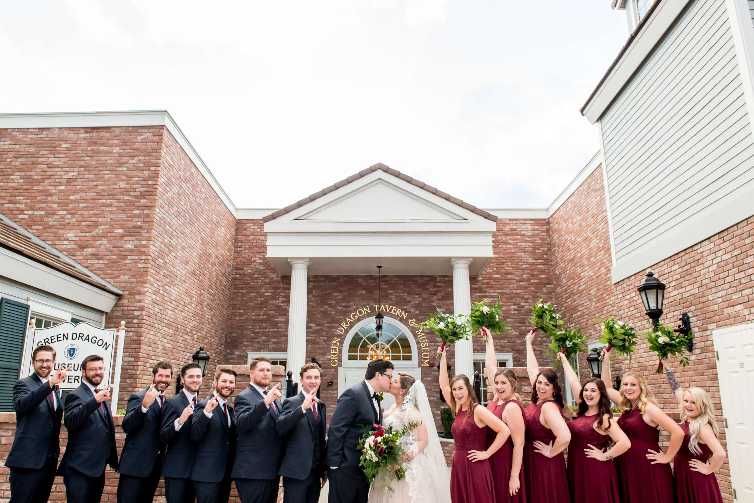 Green Dragon Tavern and Museum Wedding coordinated by Events Inspired SD, Glory and Gino Wedding Photo #597210 by True Photography