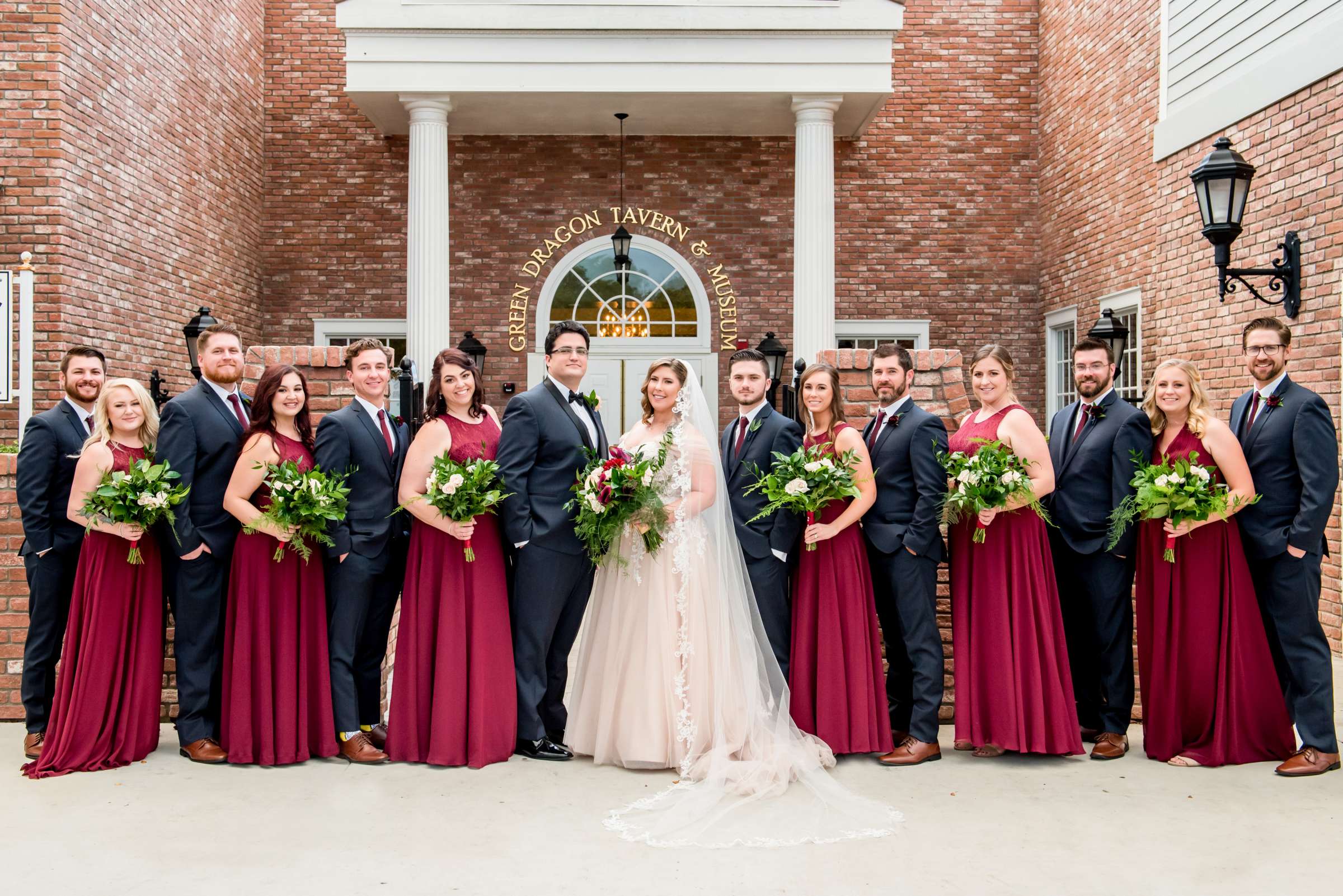 Green Dragon Tavern and Museum Wedding coordinated by Events Inspired SD, Glory and Gino Wedding Photo #597211 by True Photography