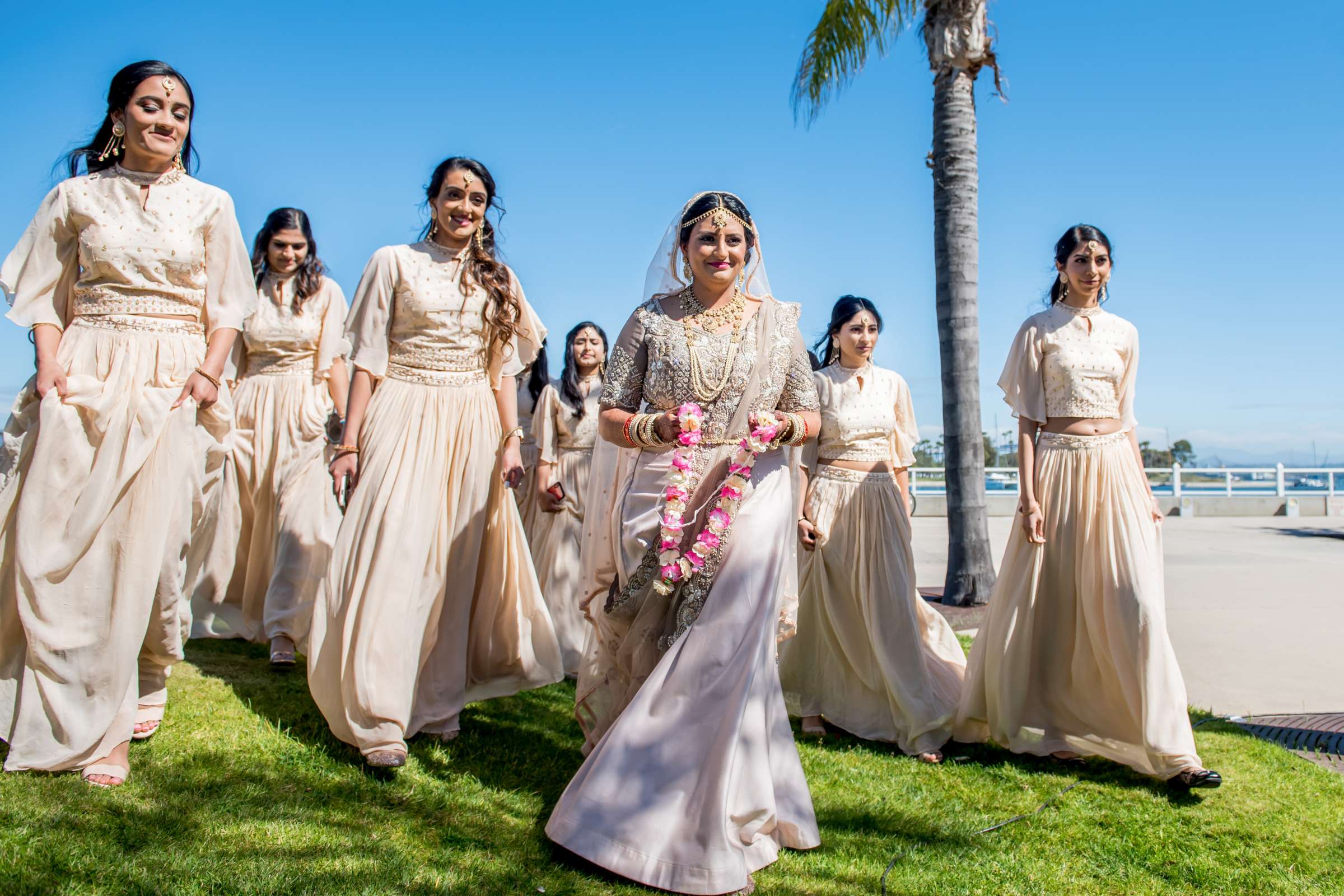 Coronado Community Center Wedding coordinated by The Best Wedding For You, Krishna and Nathan Wedding Photo #94 by True Photography