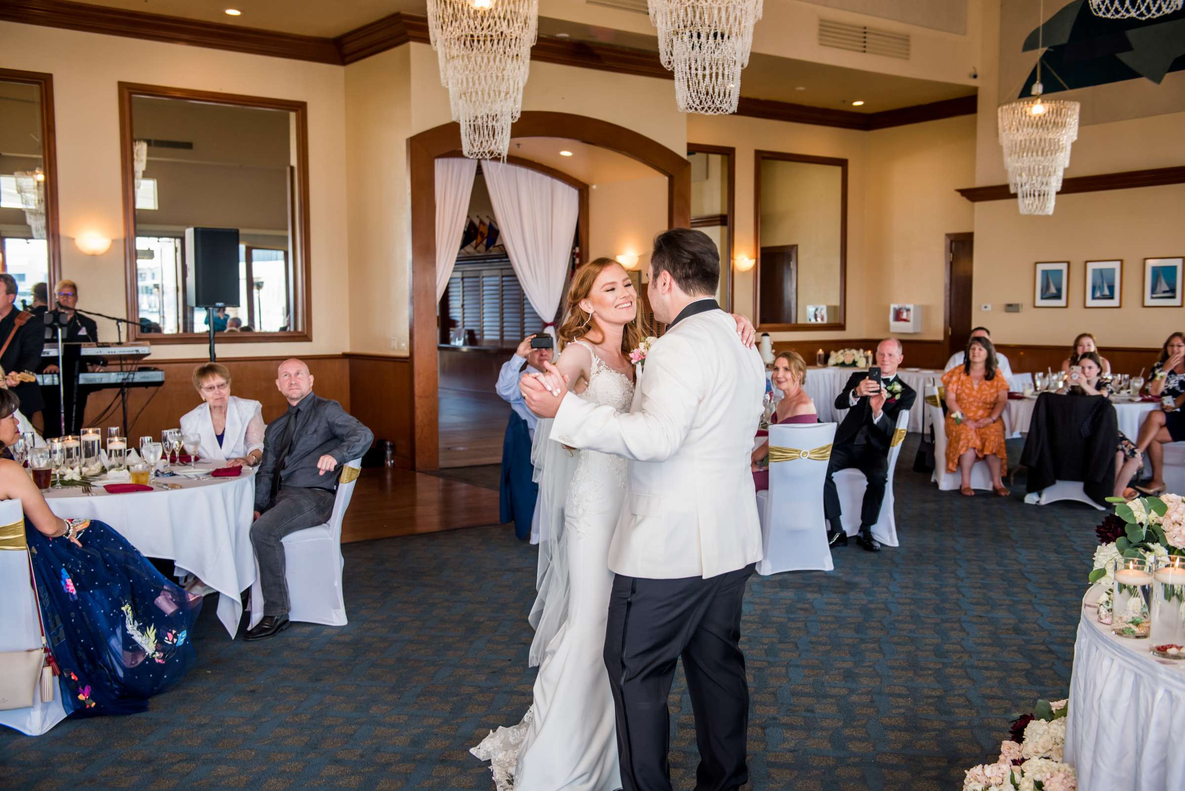 Coronado Cays Yacht Club Wedding coordinated by Selina Rose Weddings & Events, Jessica and Brandon Wedding Photo #606443 by True Photography