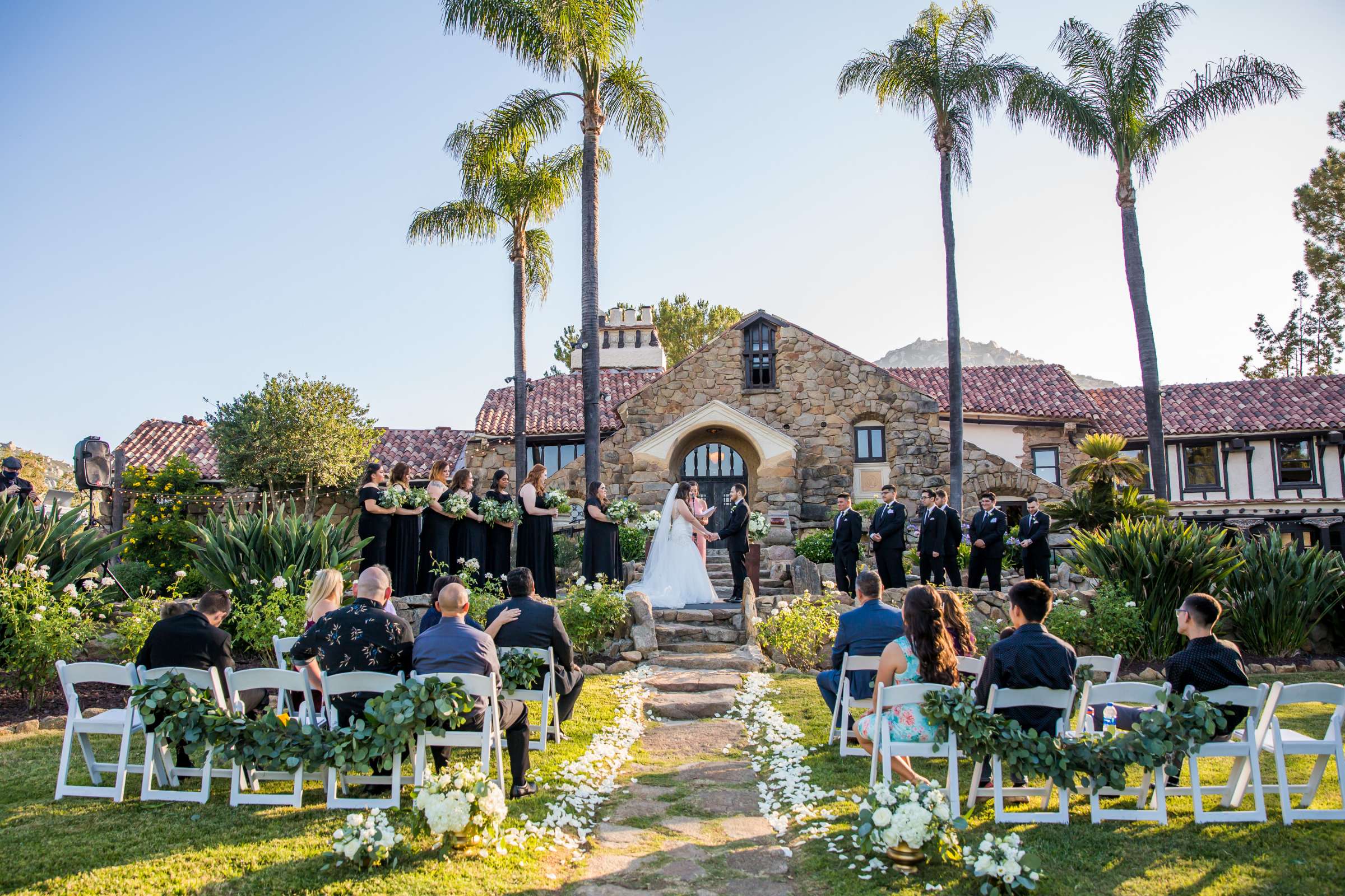 Mt Woodson Castle Wedding, Juliana and Brian Wedding Photo #68 by True Photography