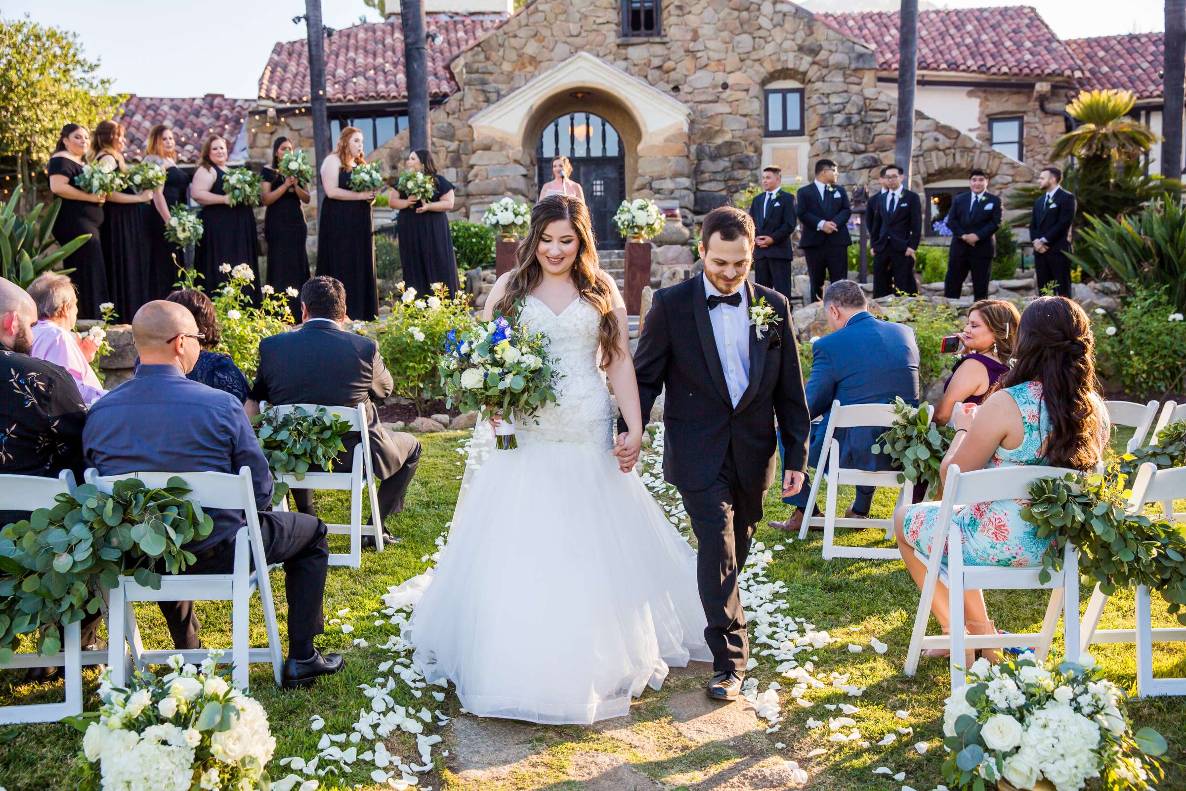 Mt Woodson Castle Wedding, Juliana and Brian Wedding Photo #78 by True Photography