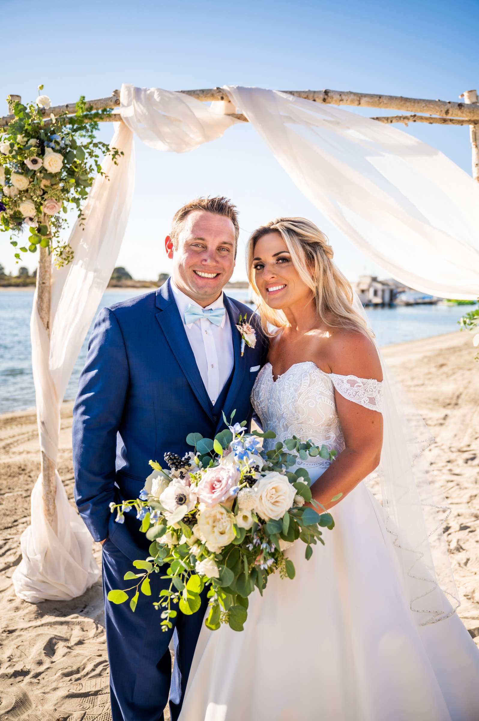 San Diego Mission Bay Resort Wedding coordinated by Type A Soiree Events, Grete and Brandon Wedding Photo #47 by True Photography