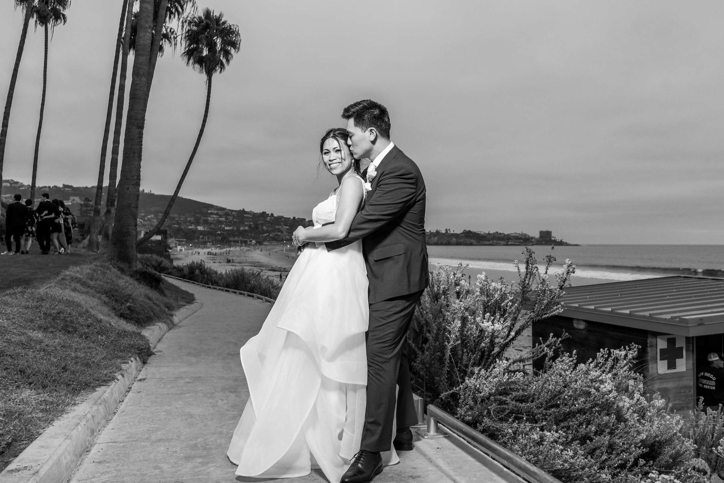 Scripps Seaside Forum Wedding coordinated by Willmus Weddings, Quynh and Tyler Wedding Photo #142 by True Photography
