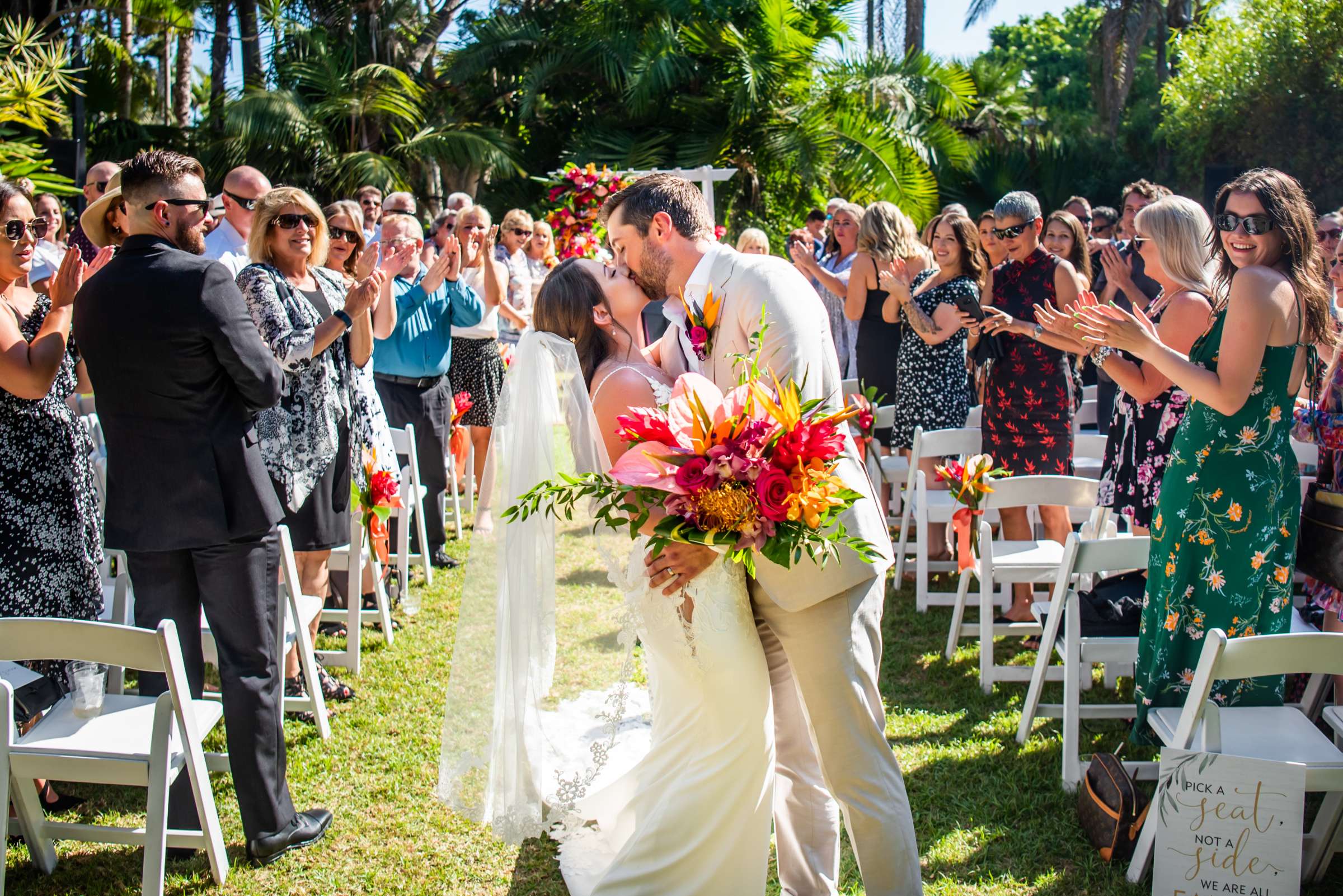 Paradise Point Wedding coordinated by Holly Kalkin Weddings, Tiffany and Tyler Wedding Photo #16 by True Photography