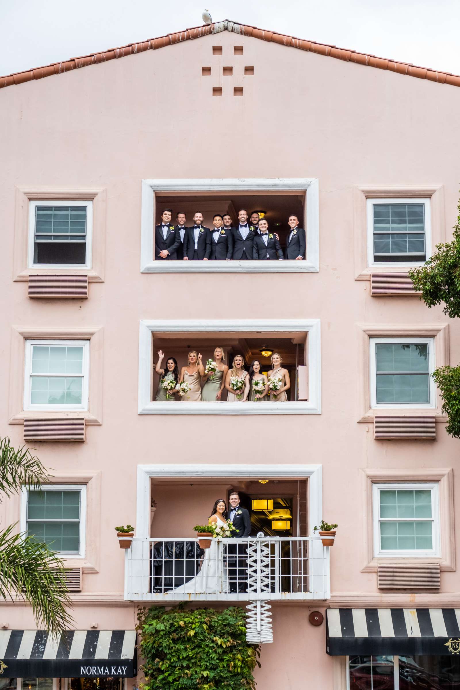 La Valencia Wedding coordinated by Willmus Weddings, Kristen and Jordan Wedding Photo #4 by True Photography