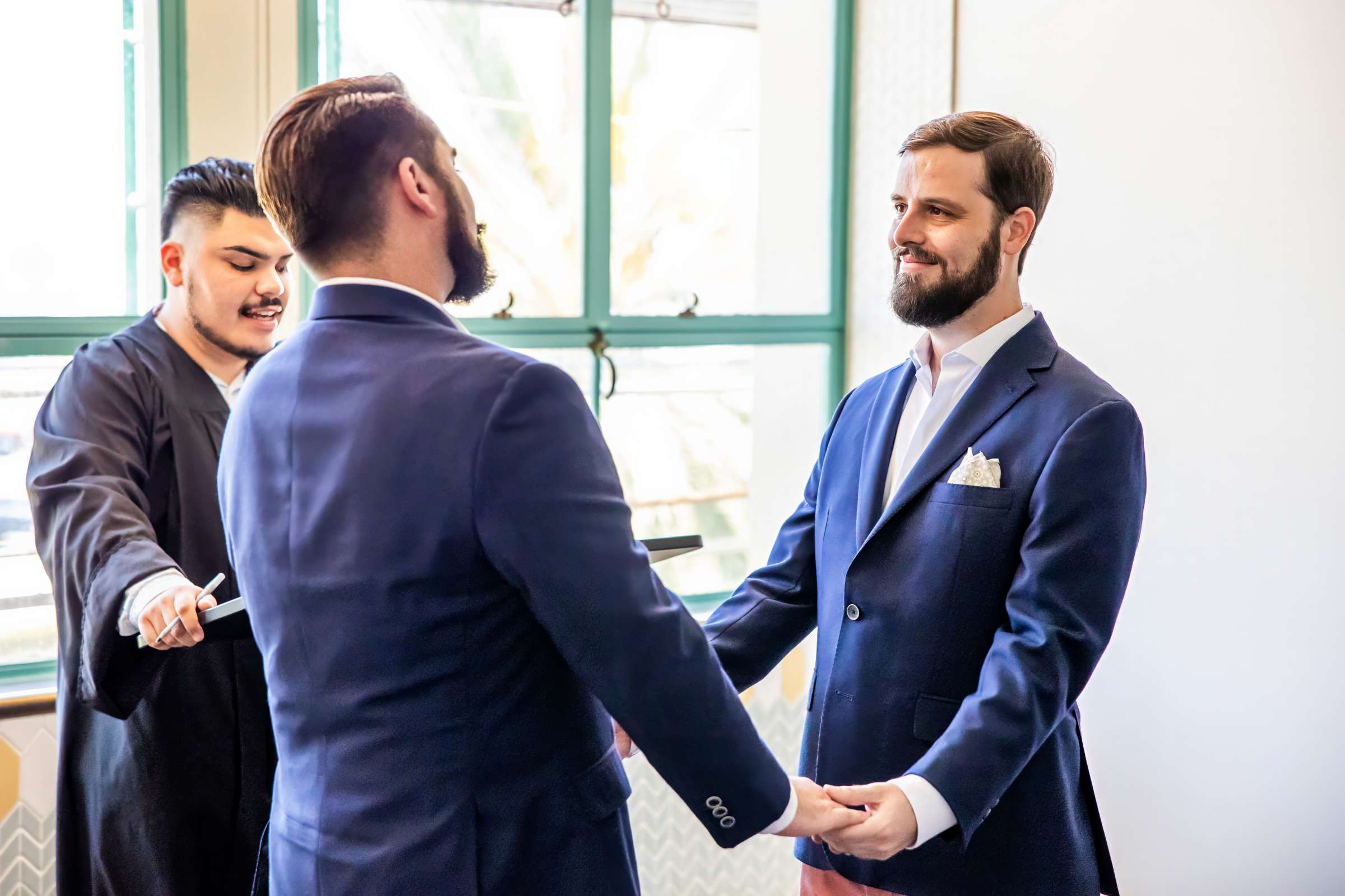 San Diego Courthouse Wedding, Alec and Alexander Wedding Photo #8 by True Photography