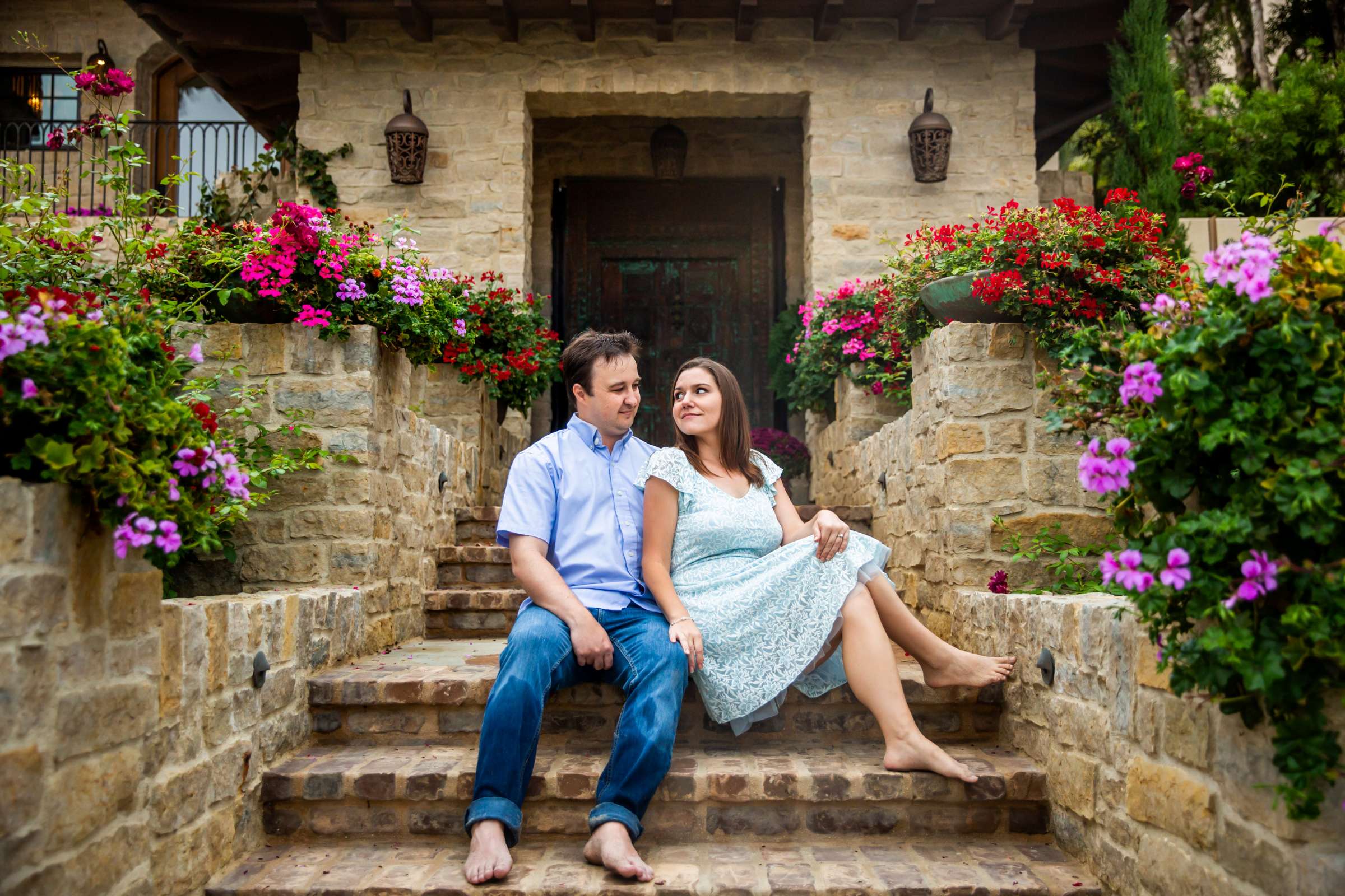 Grand Tradition Estate Engagement, Amy and Ryan Engagement Photo #12 by True Photography