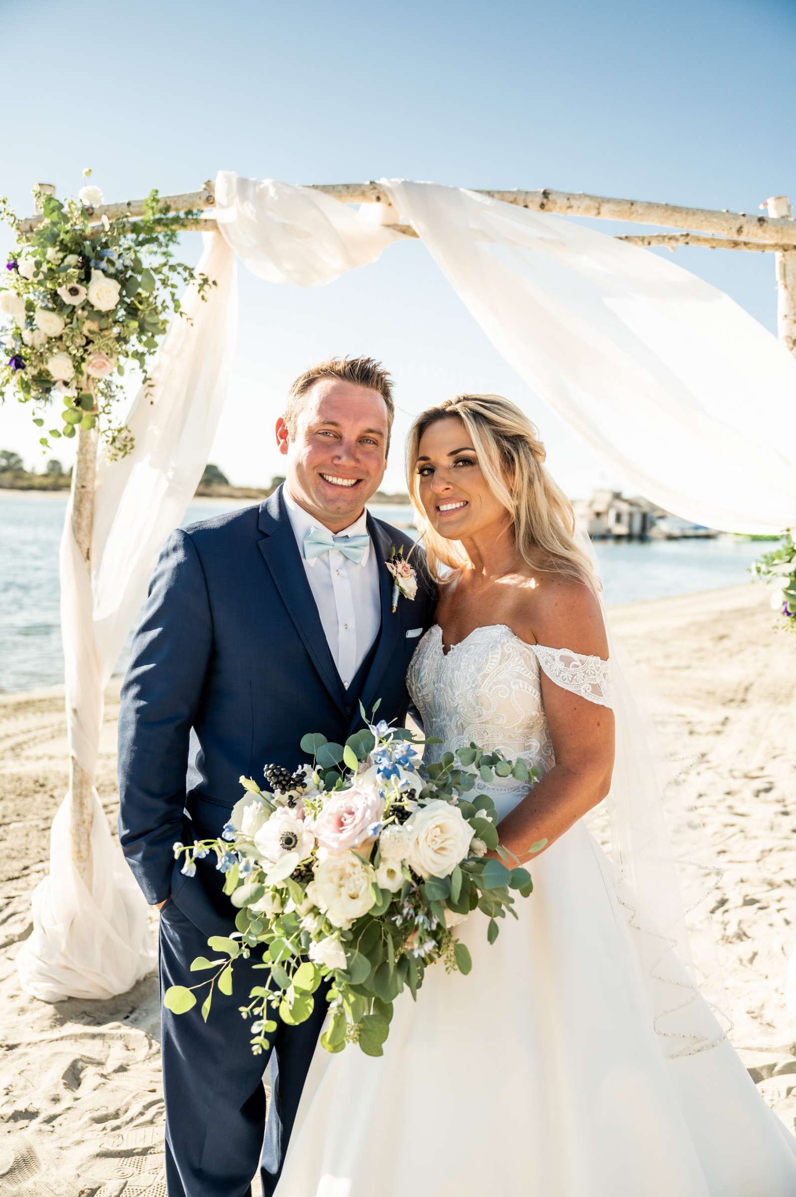 San Diego Mission Bay Resort Wedding coordinated by Type A Soiree Events, Grete and Brandon Wedding Photo #5 by True Photography