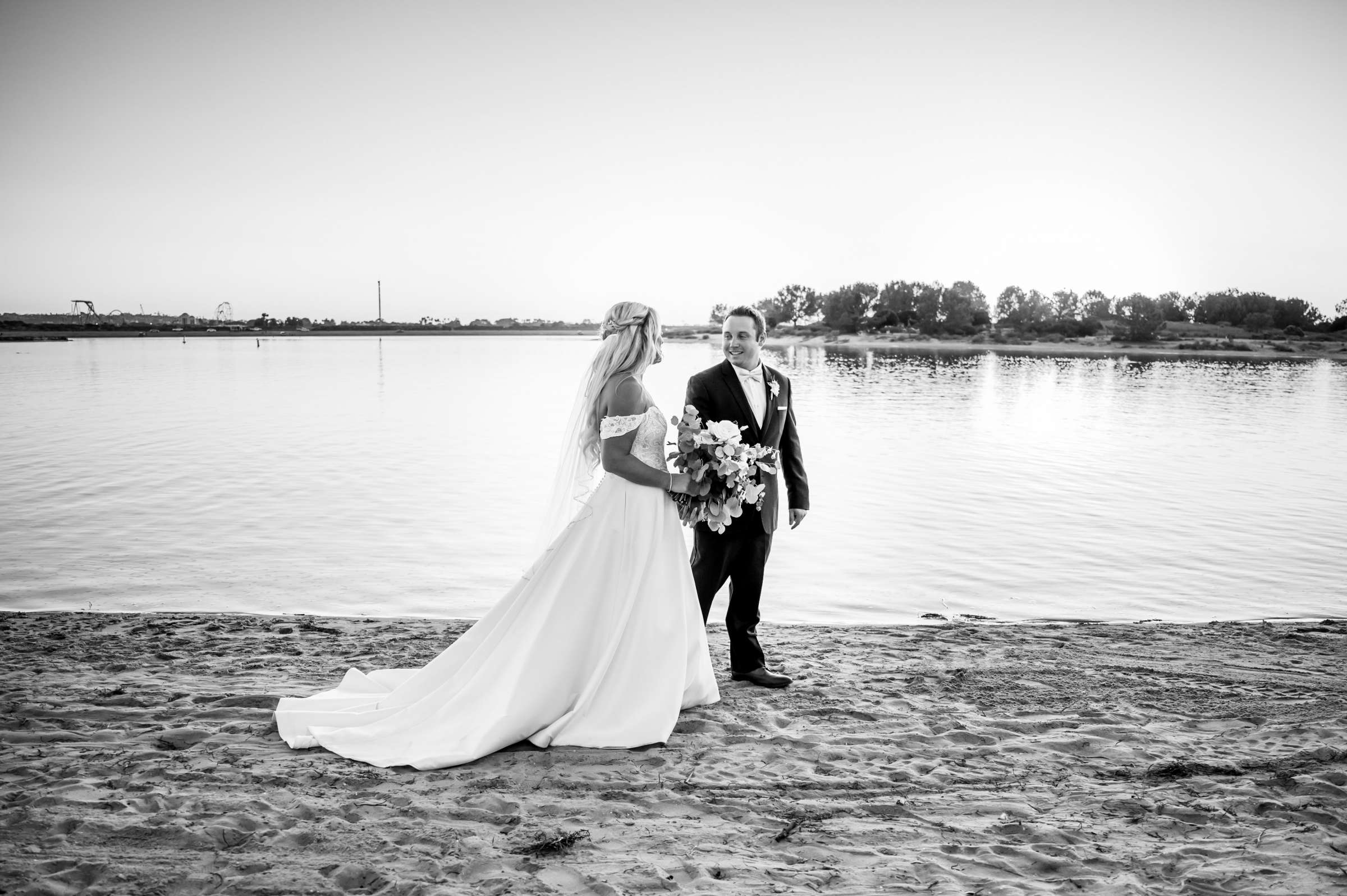San Diego Mission Bay Resort Wedding coordinated by Type A Soiree Events, Grete and Brandon Wedding Photo #74 by True Photography