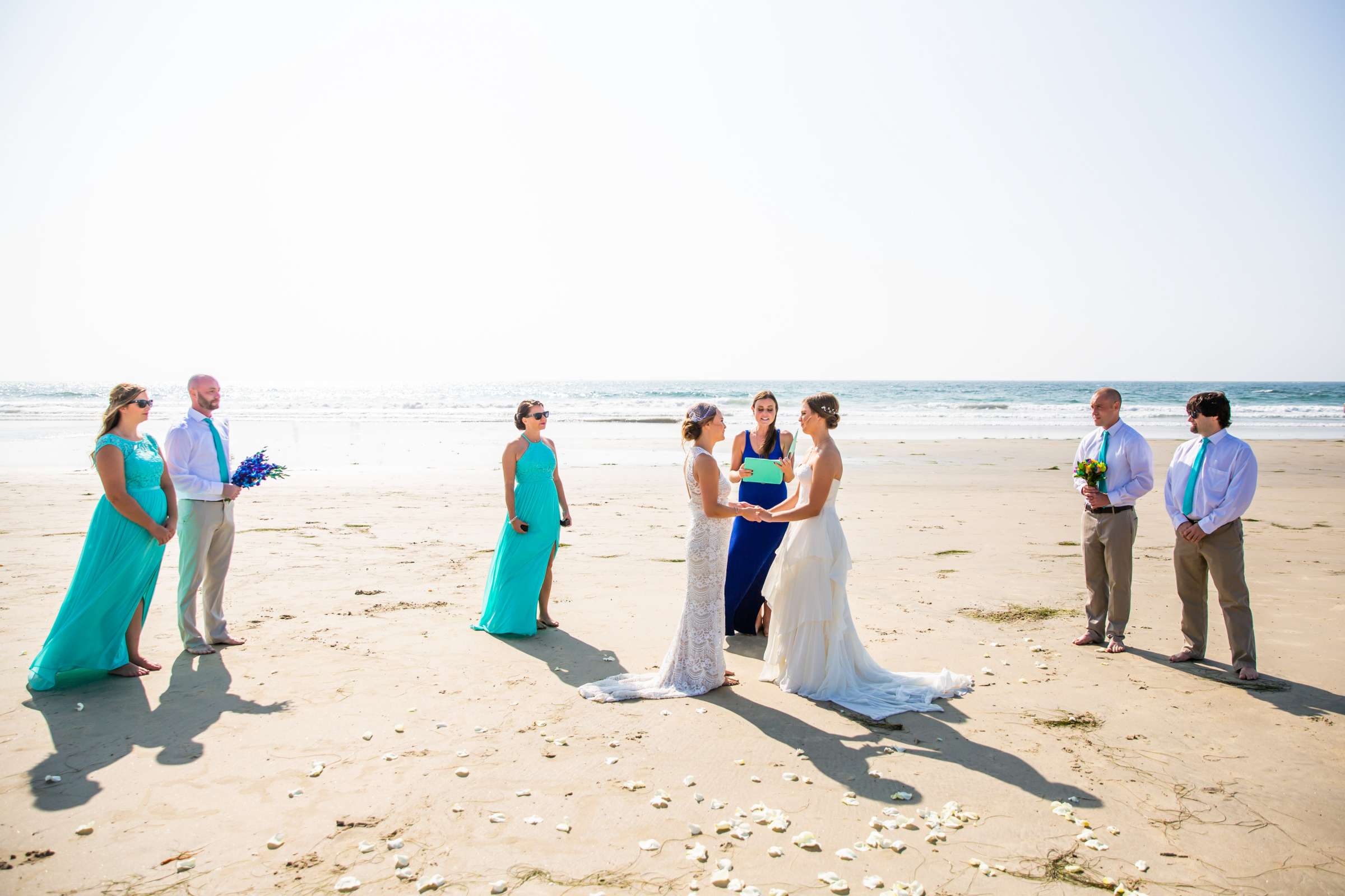 La Jolla Shores Hotel Wedding, Sarah and Kacey Wedding Photo #66 by True Photography
