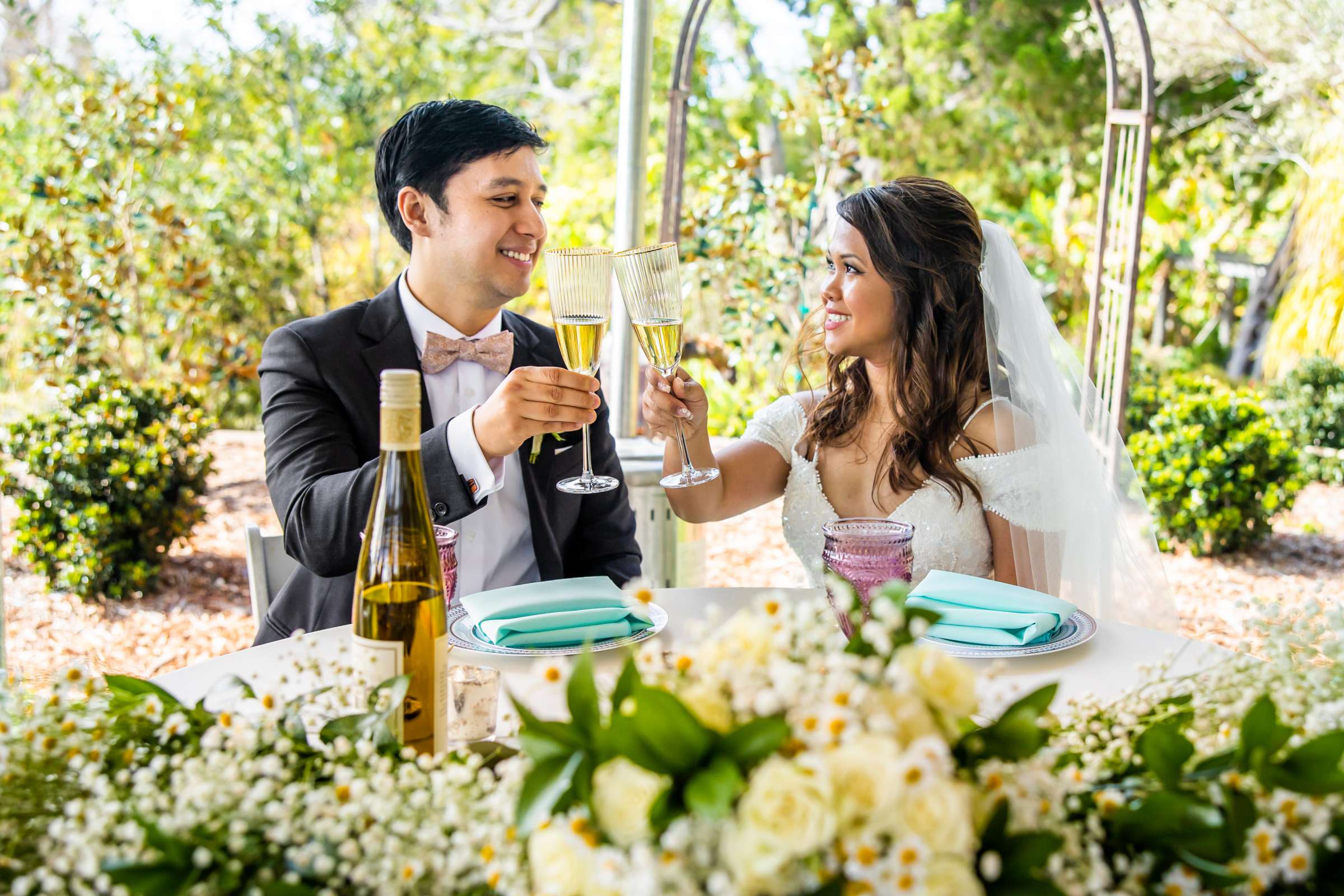 San Diego Botanic Garden Wedding coordinated by Bliss Events, Ana and Zach Wedding Photo #21 by True Photography