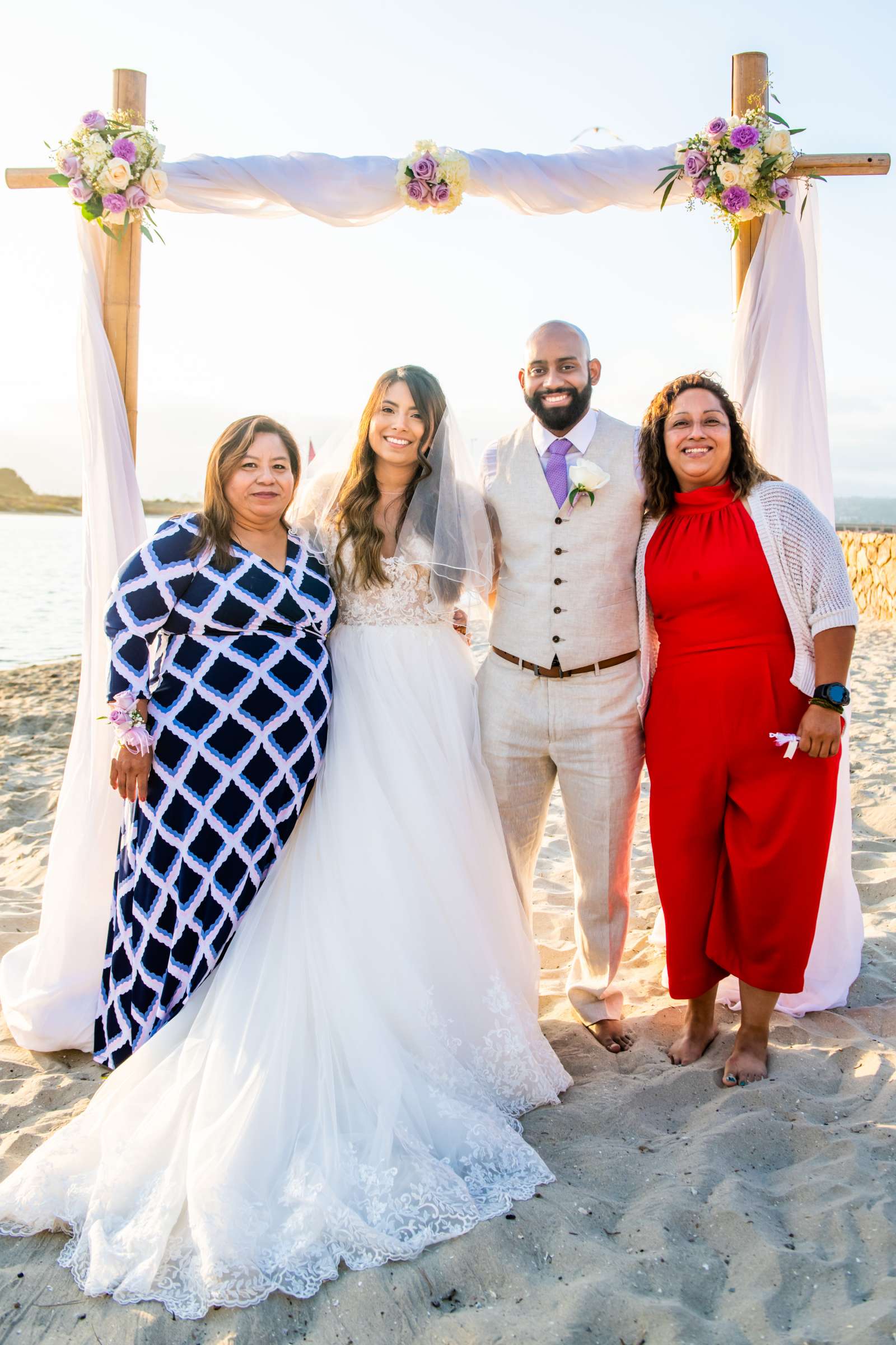 San Diego Mission Bay Resort Wedding coordinated by Elements of Style, Ana and Bobby Wedding Photo #57 by True Photography