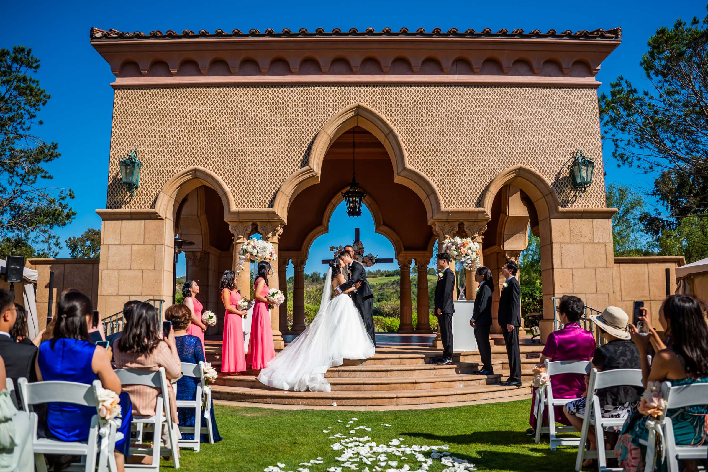 Fairmont Grand Del Mar Wedding coordinated by First Comes Love Weddings & Events, Sibo and David Wedding Photo #635601 by True Photography