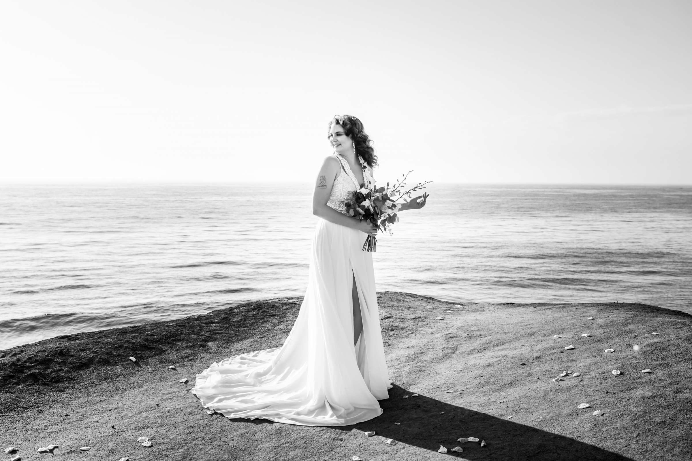 Sunset Cliffs Wedding, Kimberly and Samantha Wedding Photo #16 by True Photography