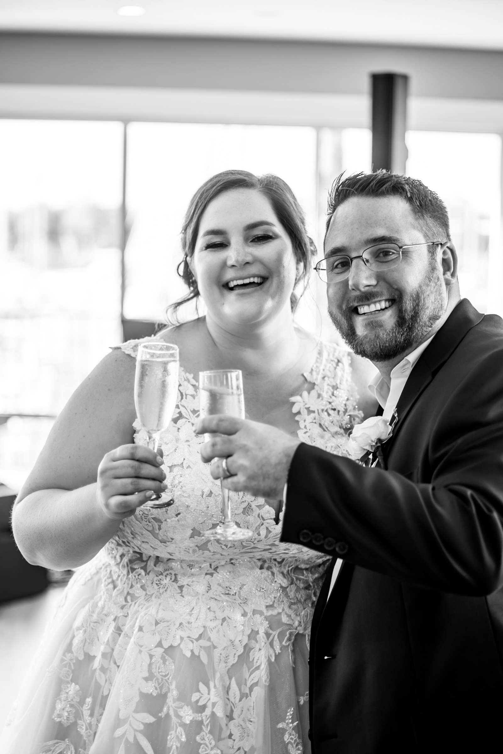 Harbor View Loft Wedding, Alyssa and Matthew Wedding Photo #56 by True Photography