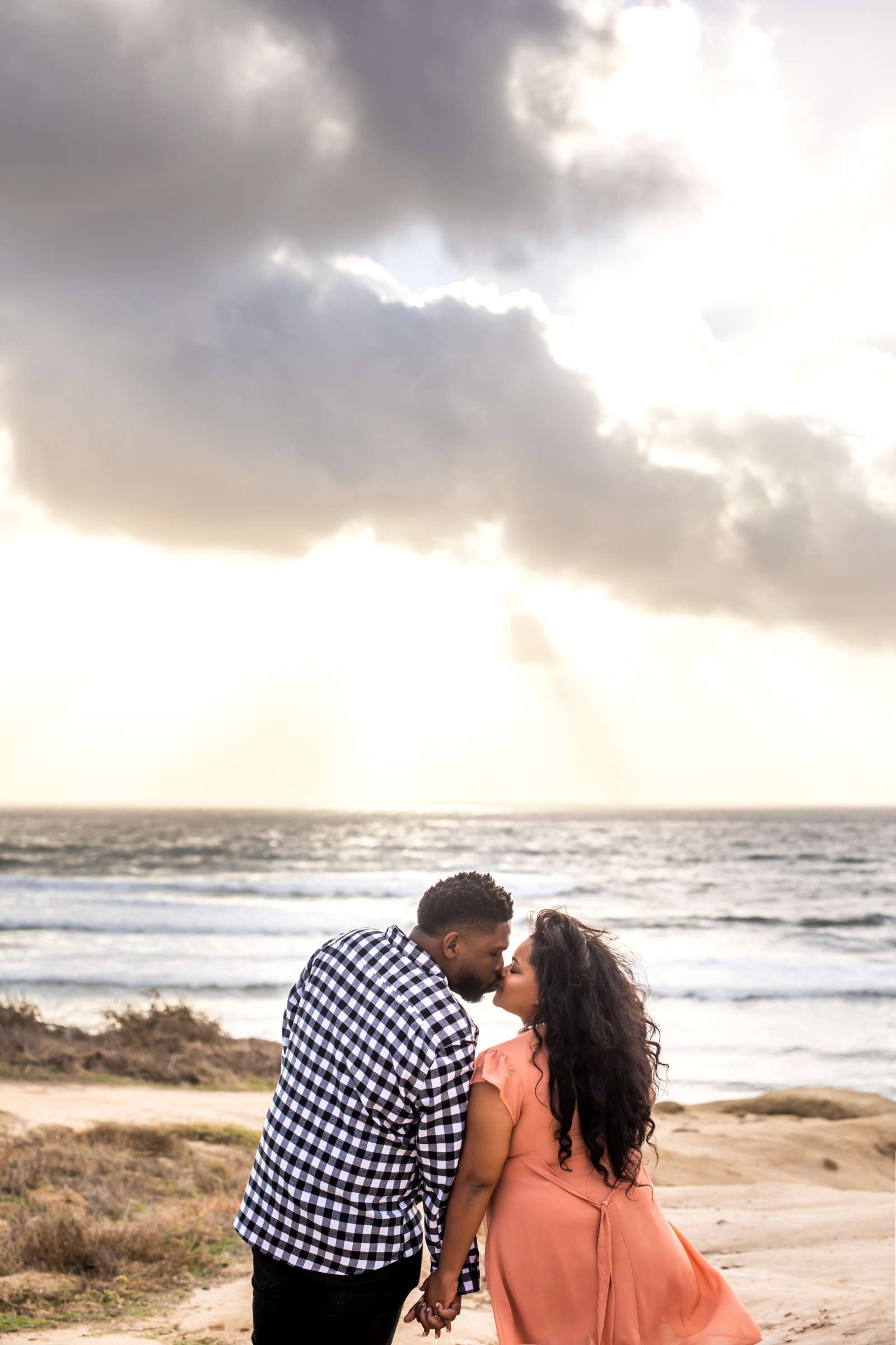 Sunset Cliffs Engagement, Jessica and Michael Engagement Photo #10 by True Photography
