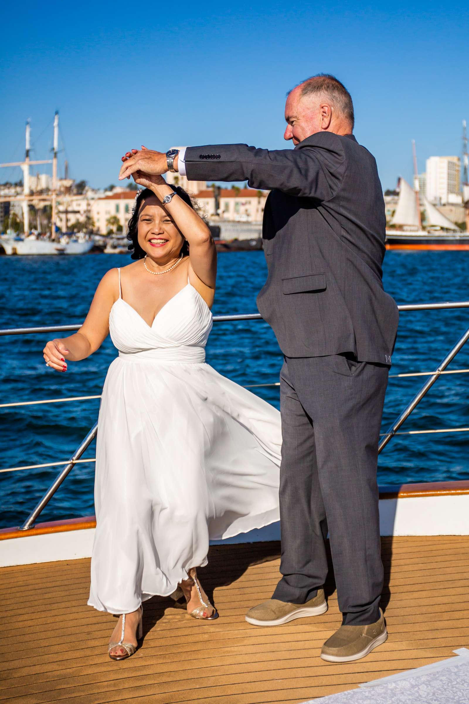 Flagship Cruises and Events Wedding, Pura and James Wedding Photo #4 by True Photography