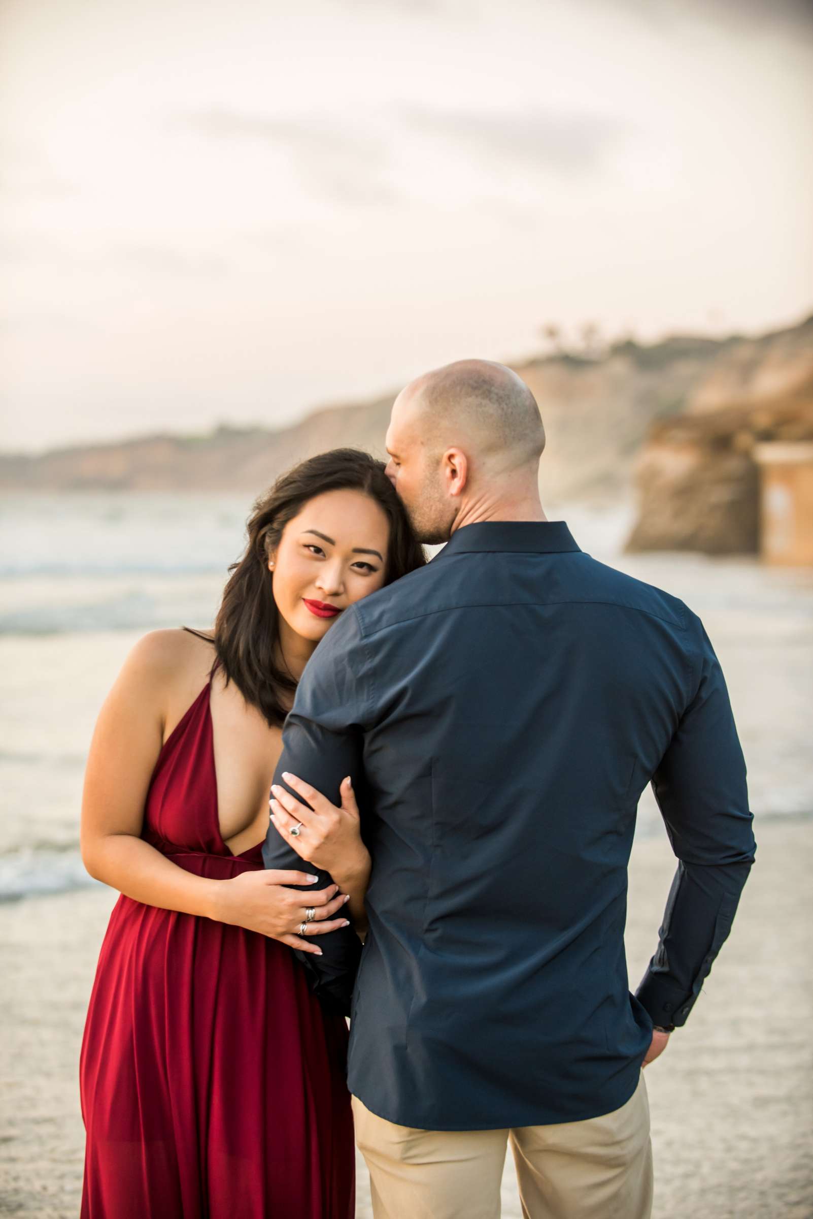 Scripps Seaside Forum Engagement, Joyce and Stephen Engagement Photo #637602 by True Photography