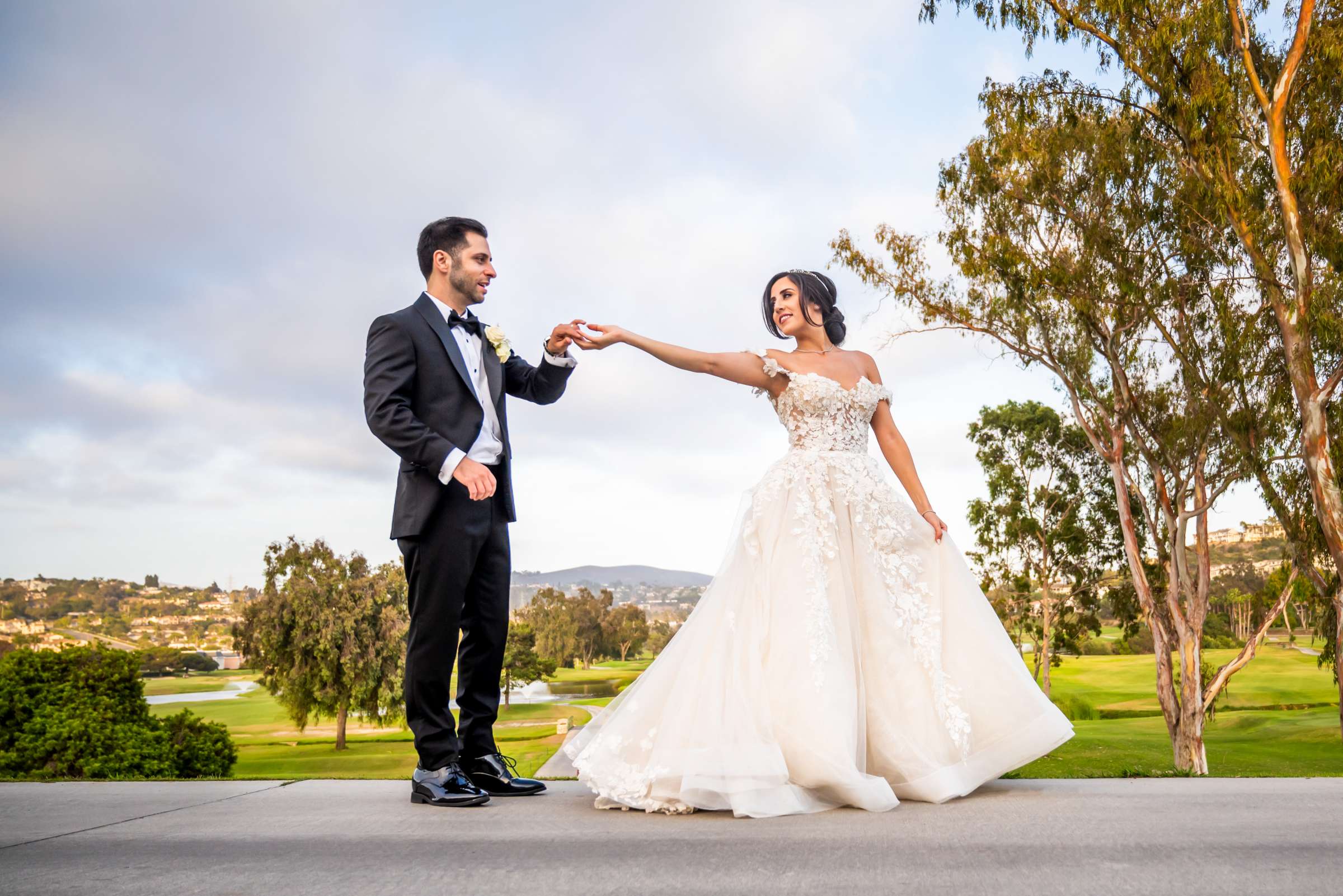 Omni La Costa Resort & Spa Wedding coordinated by Modern La Weddings, Goli and Alireza Wedding Photo #4 by True Photography