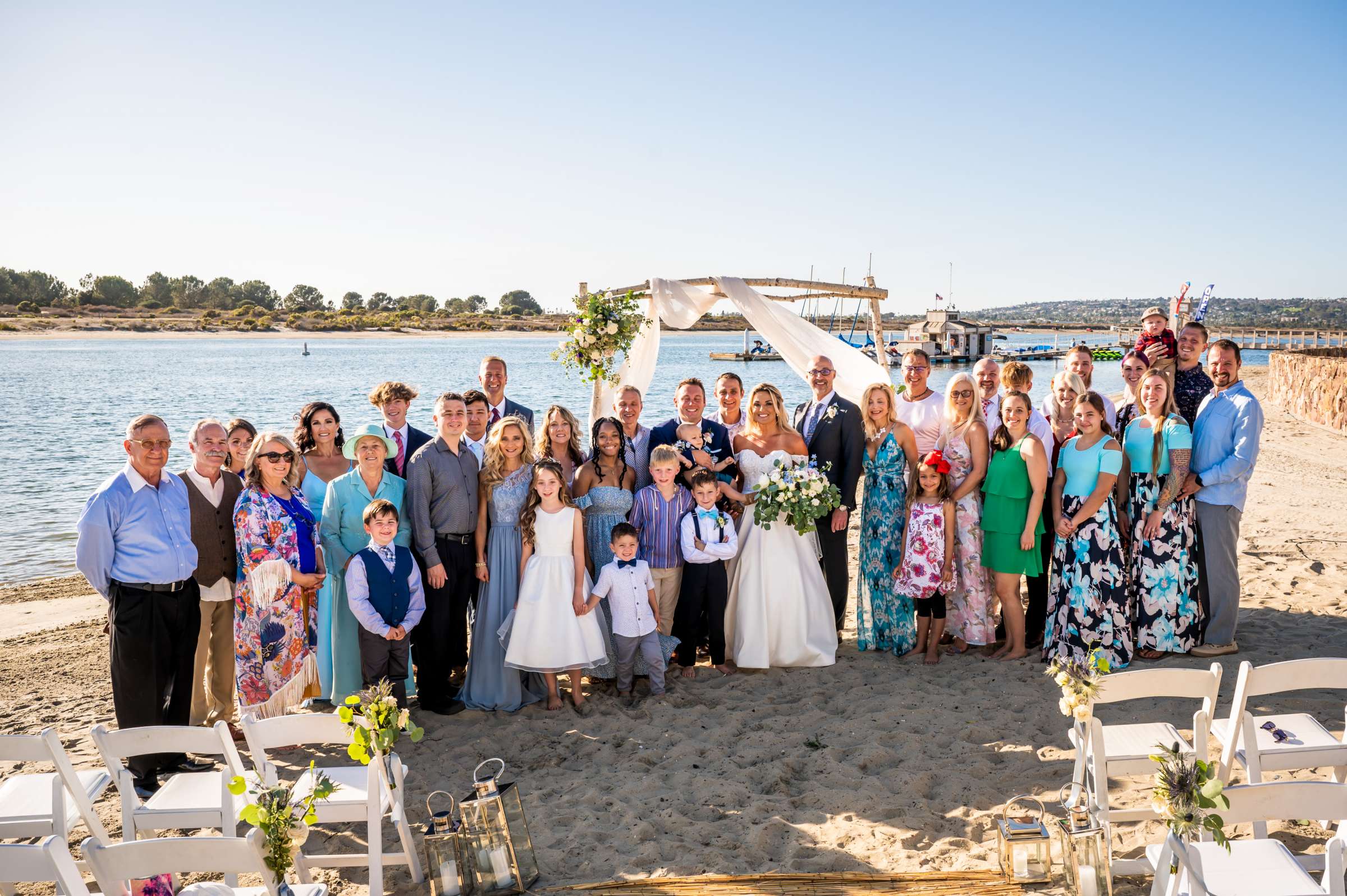 San Diego Mission Bay Resort Wedding coordinated by Type A Soiree Events, Grete and Brandon Wedding Photo #41 by True Photography